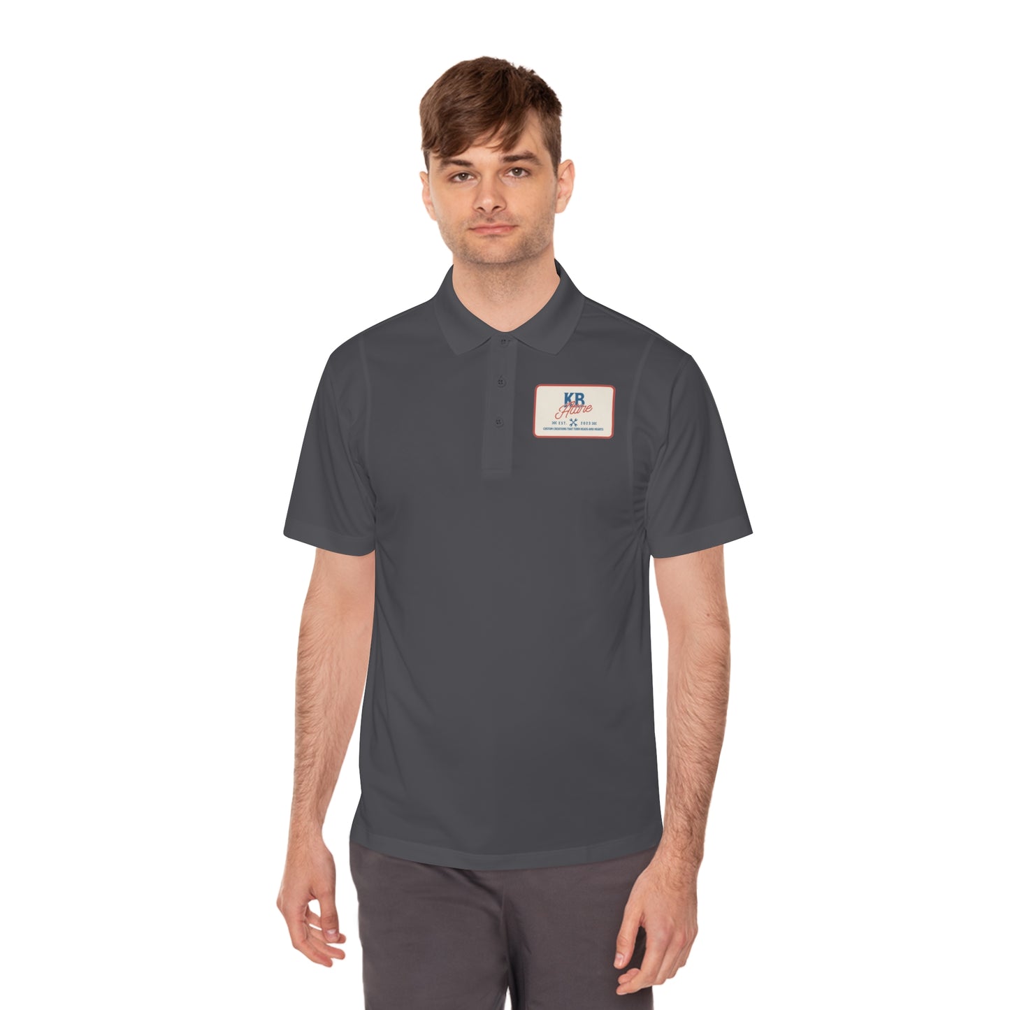 KB Attire "The Patch" Men's Sport Polo Shirt