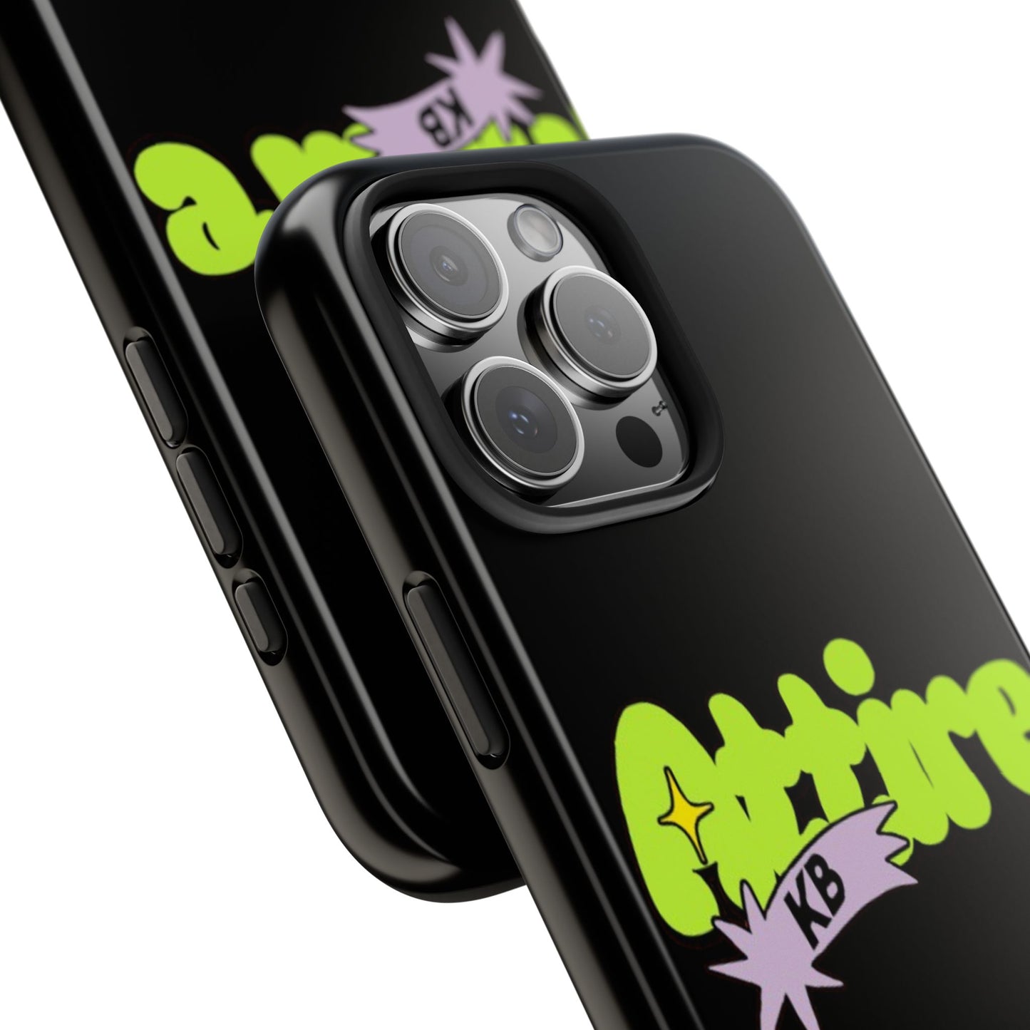 KB Attire Cartoon Phone Case (Black)