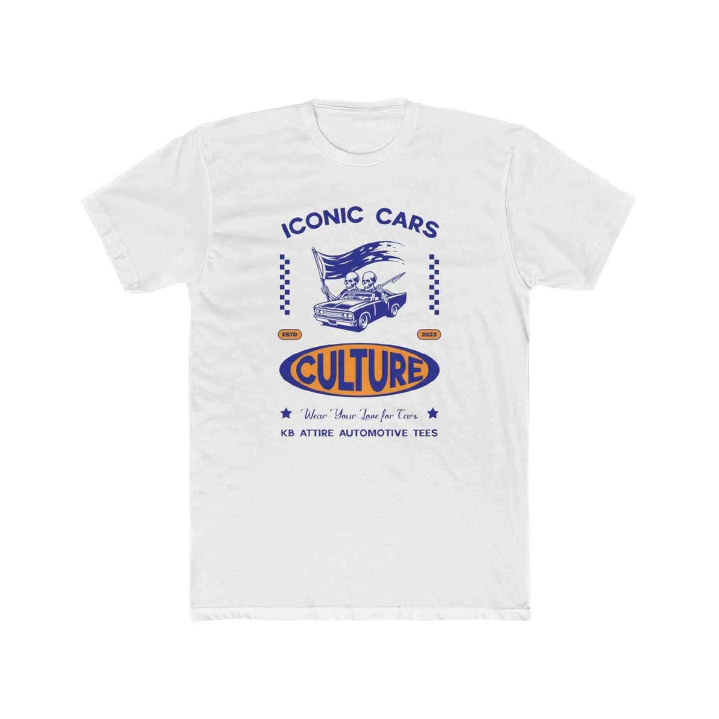 Iconic Cars Culture Unisex Cotton Crew Tee - Perfect for Car Enthusiasts