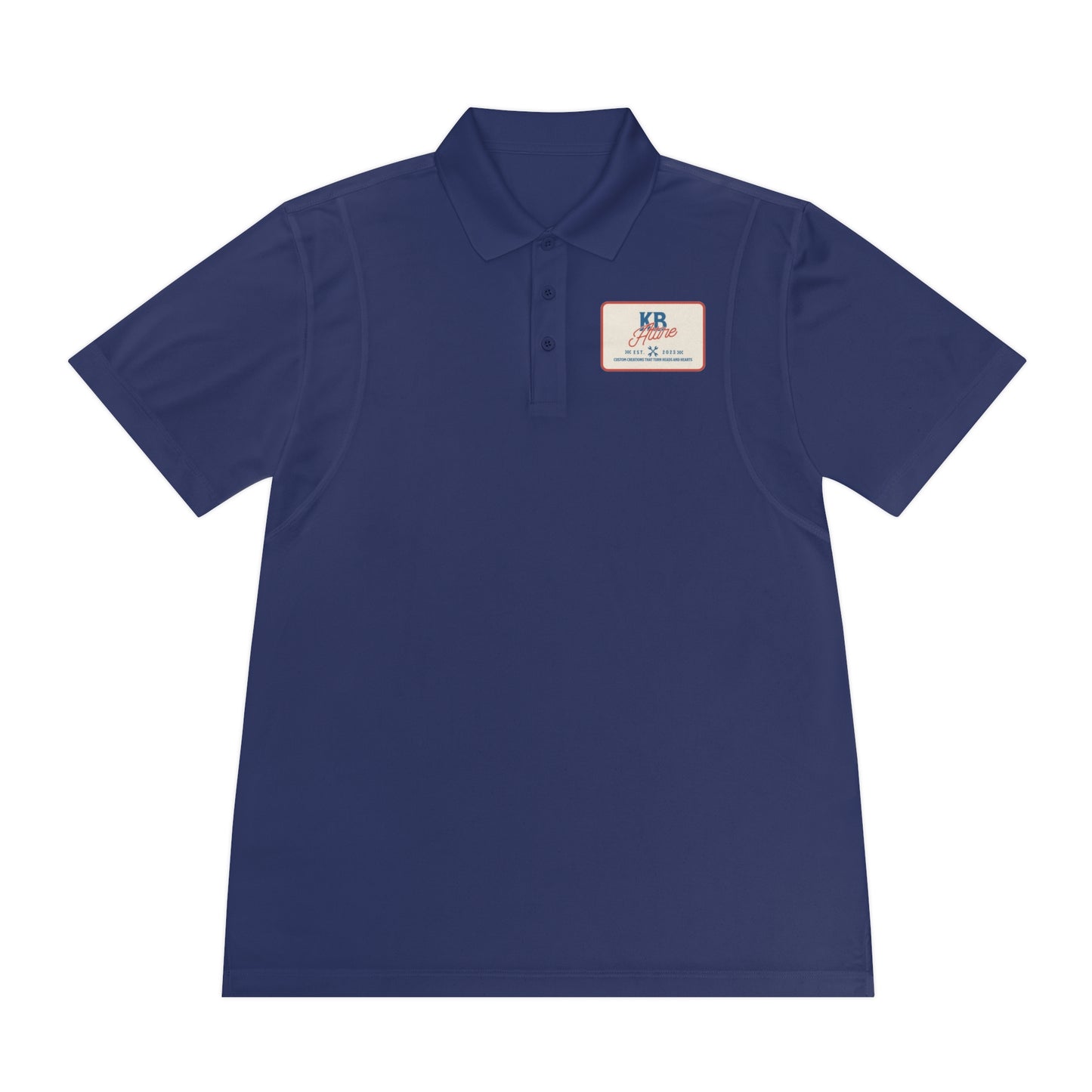 KB Attire "The Patch" Men's Sport Polo Shirt