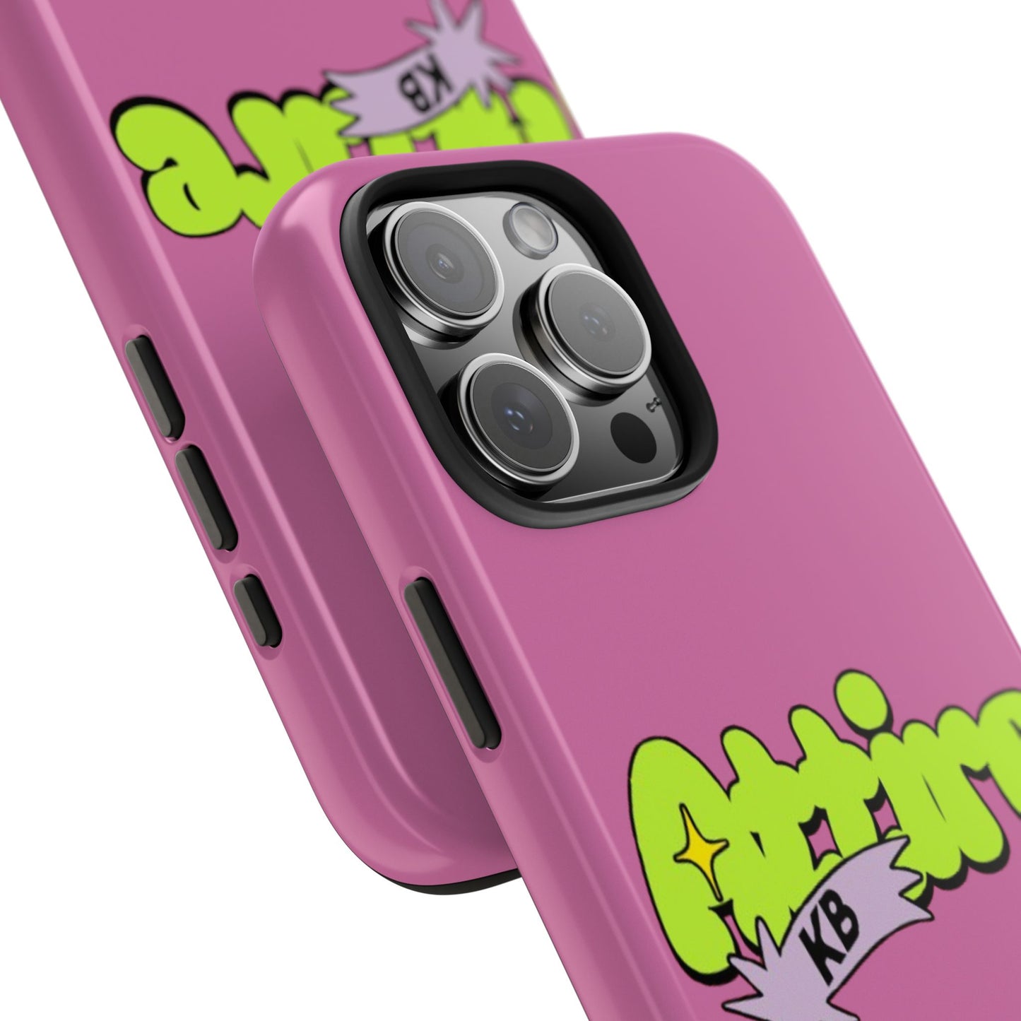 KB Attire Cartoon Phone Case (Pink)