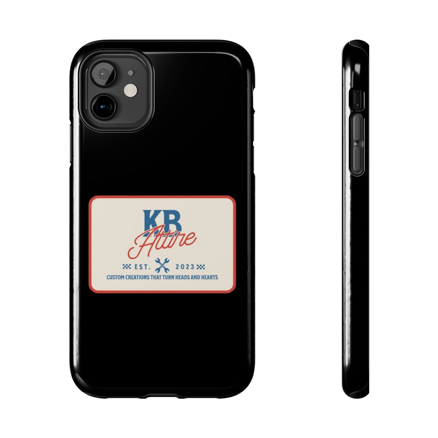 KB Attire 'The Patch' Phone Case (Black)