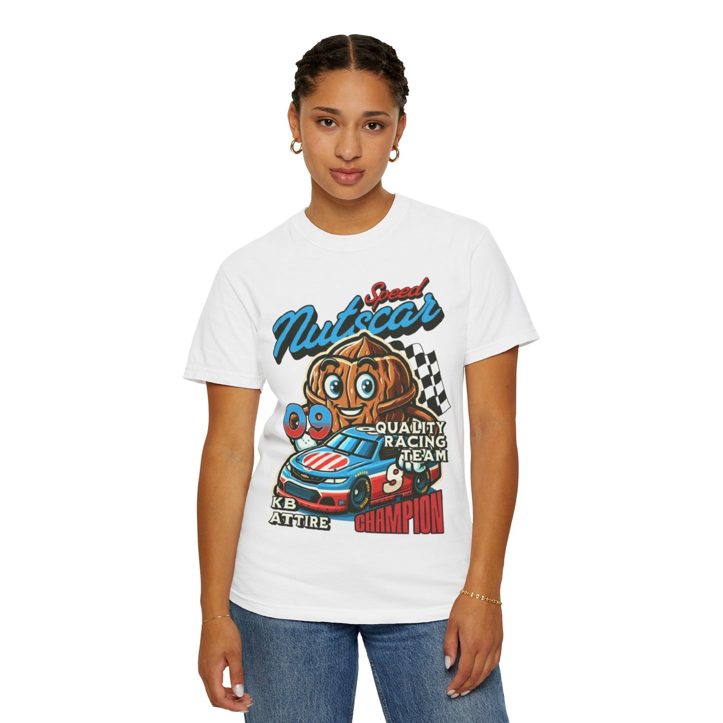 Champion Nutcar Racing T-Shirt | Unisex Garment-Dyed Tee for Racing Fans