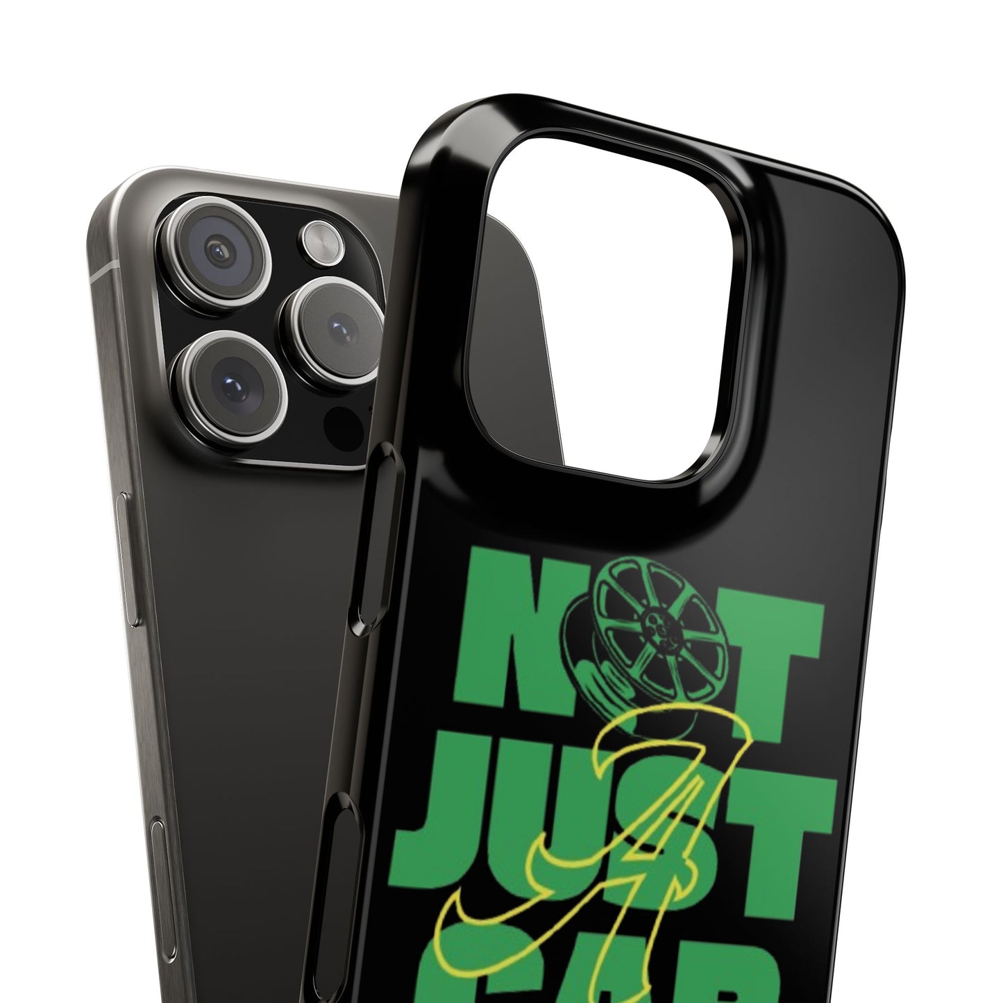 Not Just A Car Slim IPhone Cases (Black)