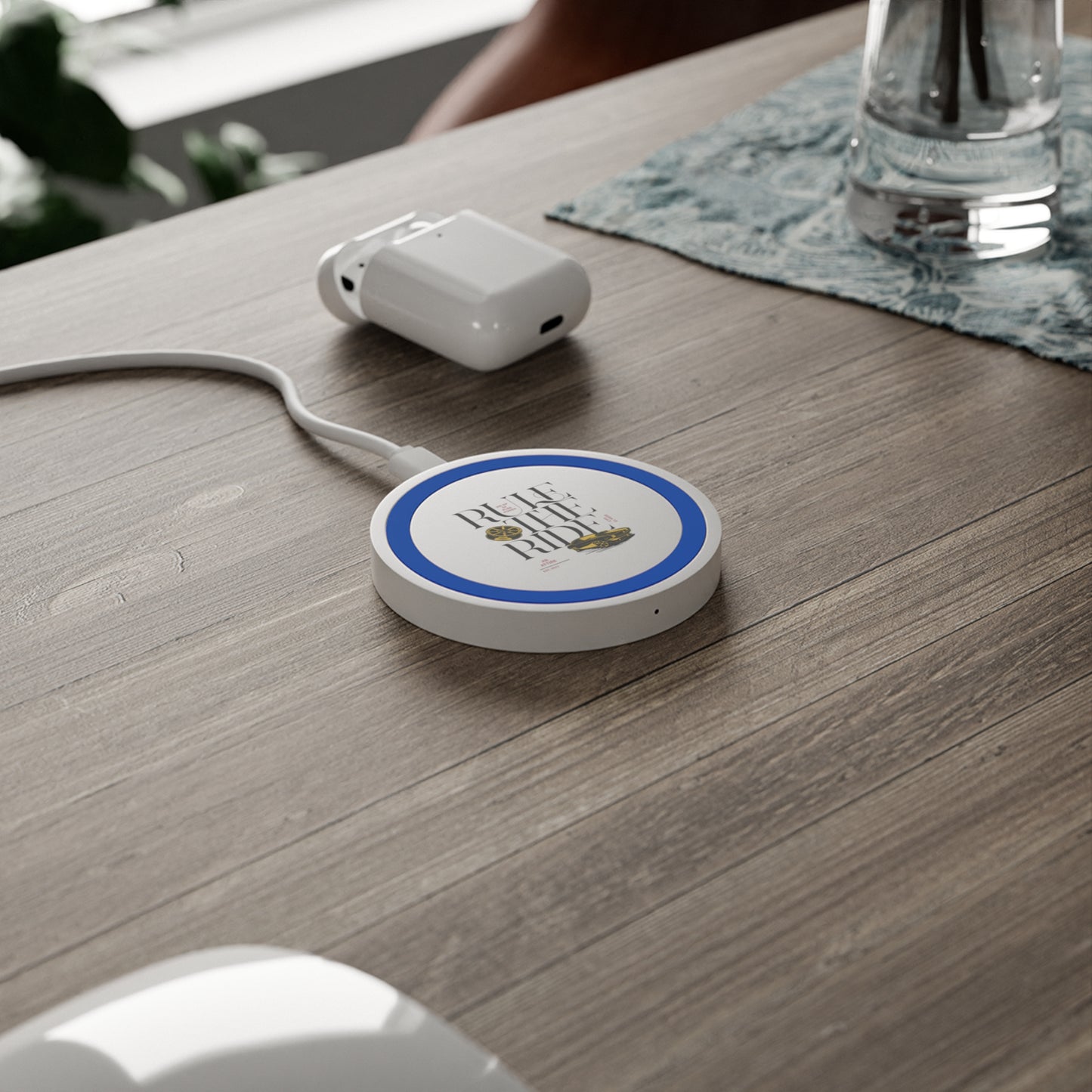 KB Attire "Rule The Ride" Wireless Charging Pad