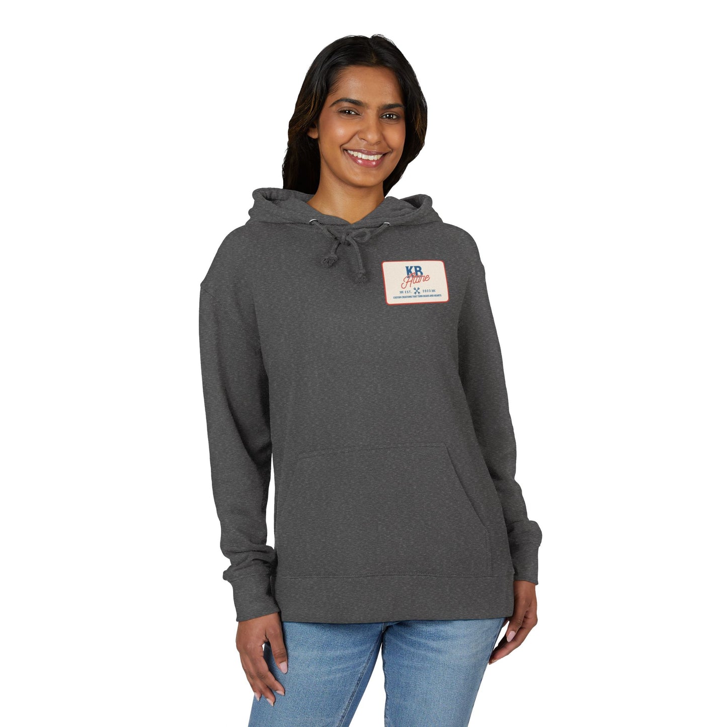 KB Attire French Terry Fast Lane Vintage Hoodie