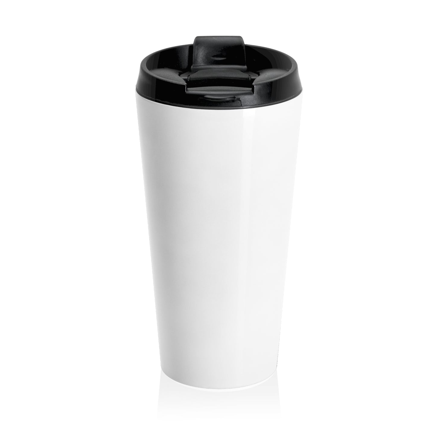 Custom KB Attire Single Logo Stainless Steel Travel Mug