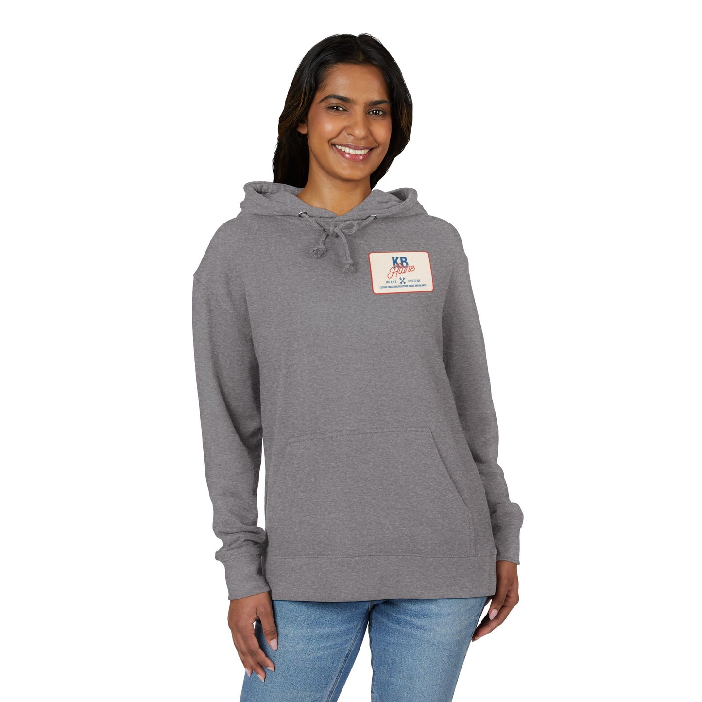 KB Attire French Terry Fast Lane Vintage Hoodie