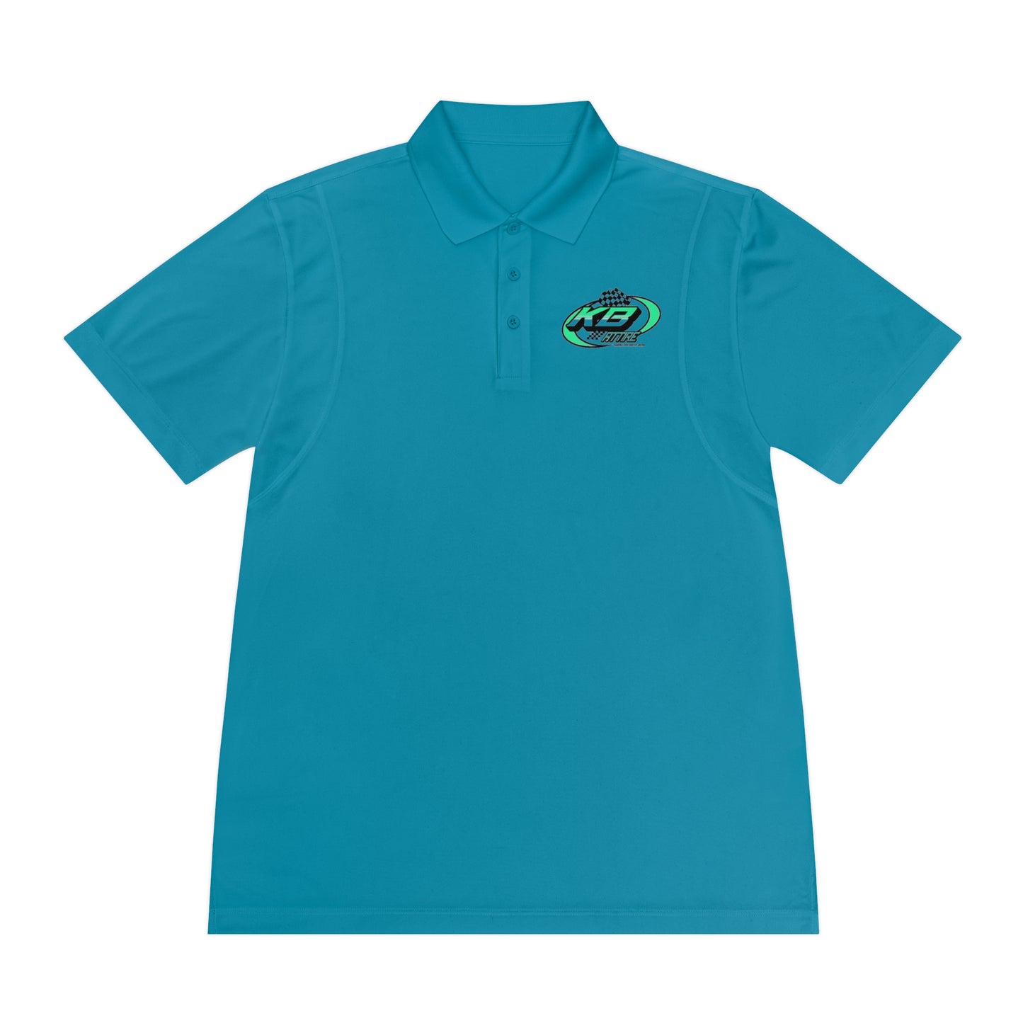 KB Attire Men's Logo Sport Polo Shirt