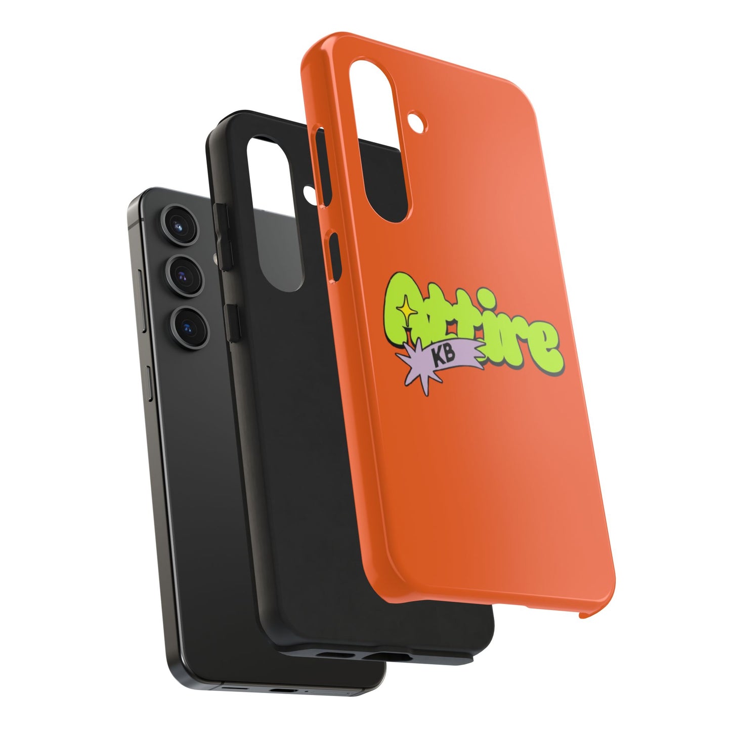 KB Attire Cartoon Phone Case (Orange)