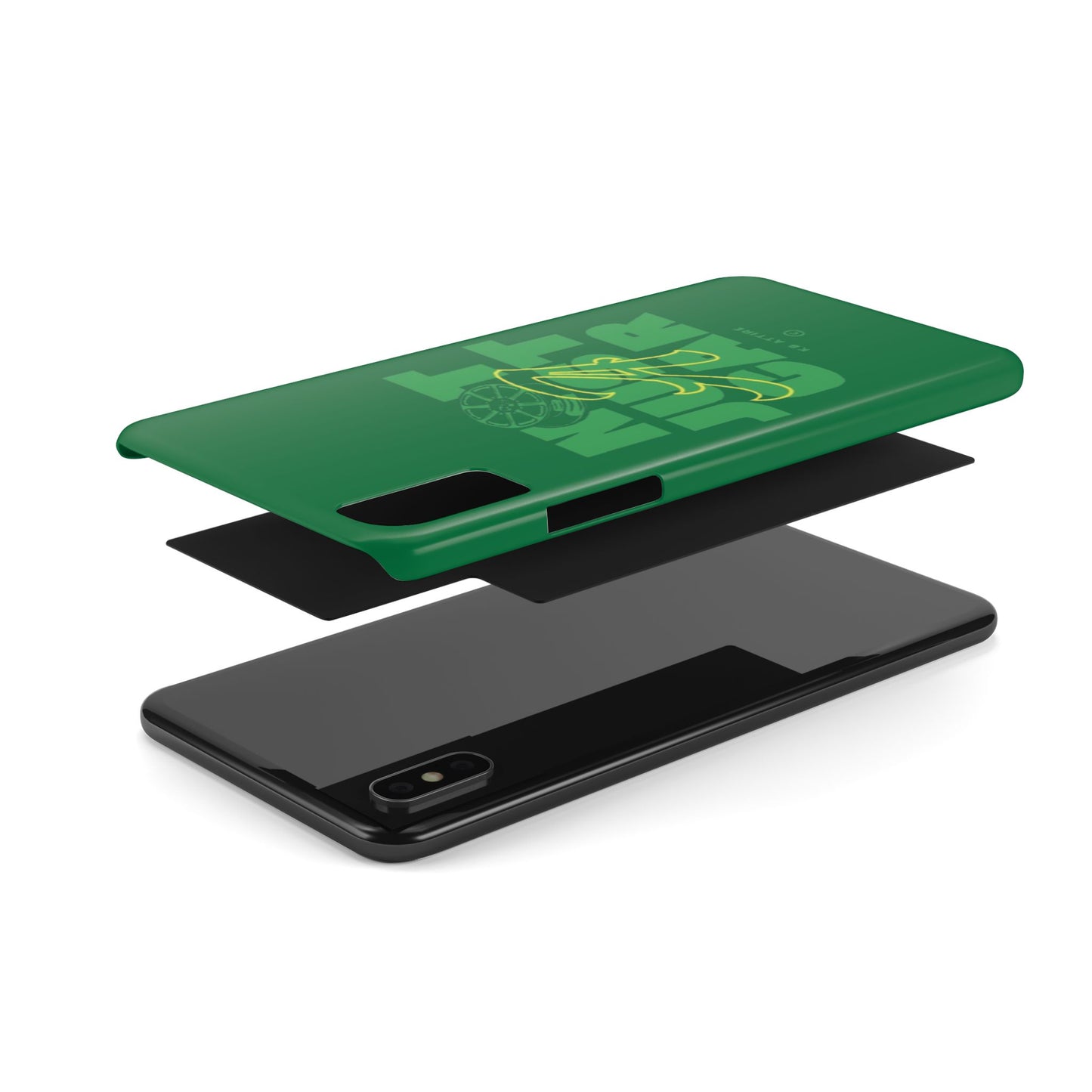 Not Just A Car Slim IPhone Cases (Green)