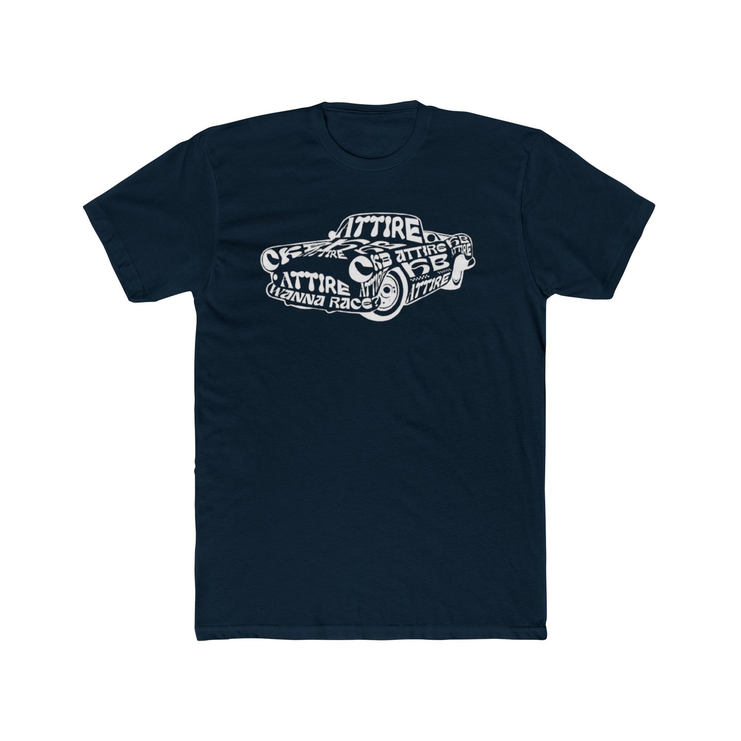 Retro Racing Unisex Cotton Crew Tee - Perfect Gift for Car Enthusiasts