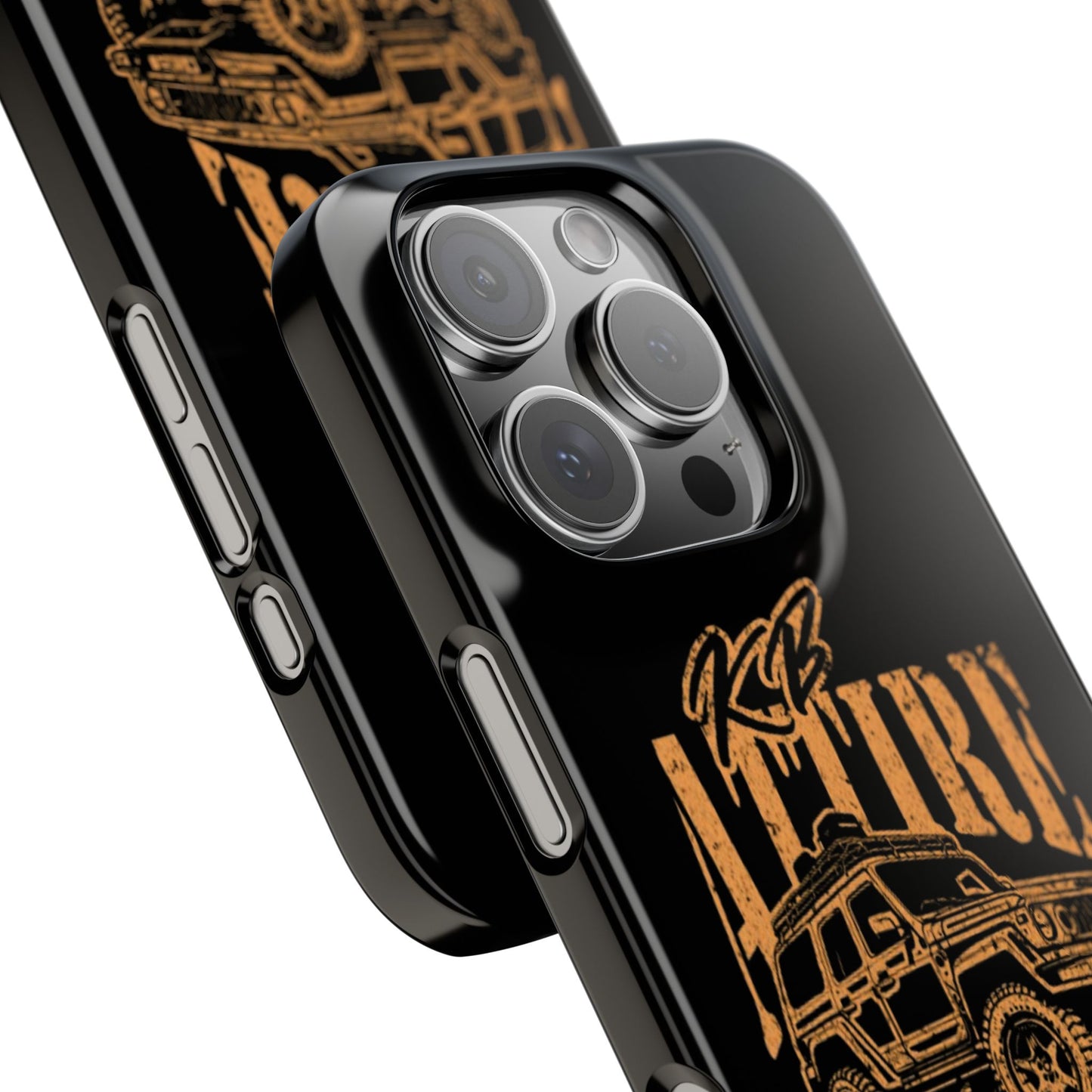 KB Attire Offroad Adventure IPhone Case (Black)