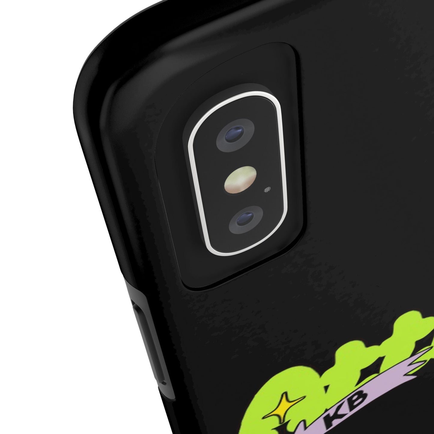 KB Attire Cartoon Phone Case (Black)