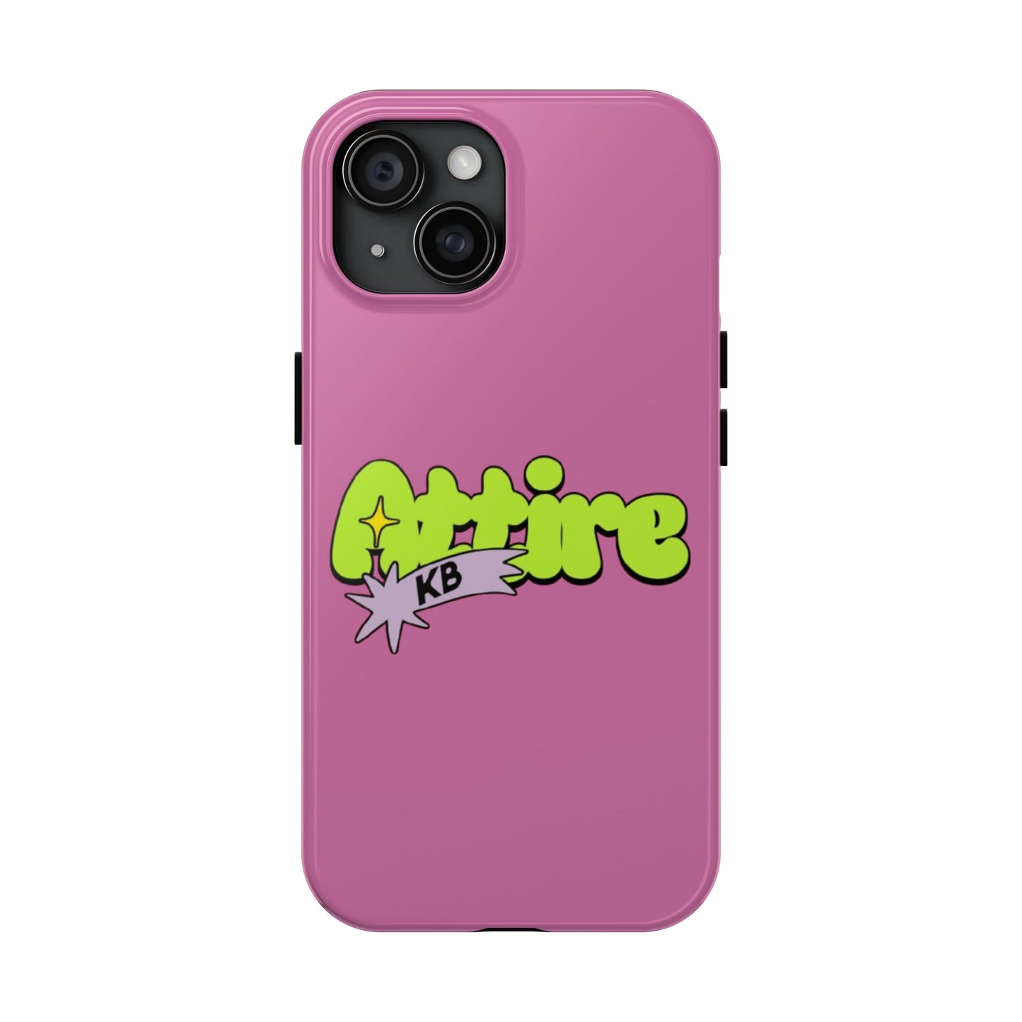 KB Attire Cartoon Phone Case (Pink)