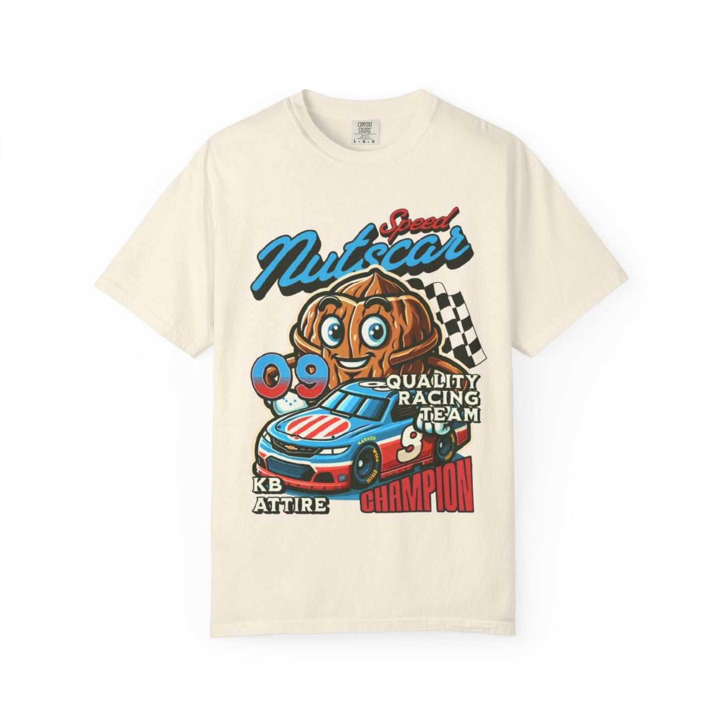 Champion Nutcar Racing T-Shirt | Unisex Garment-Dyed Tee for Racing Fans