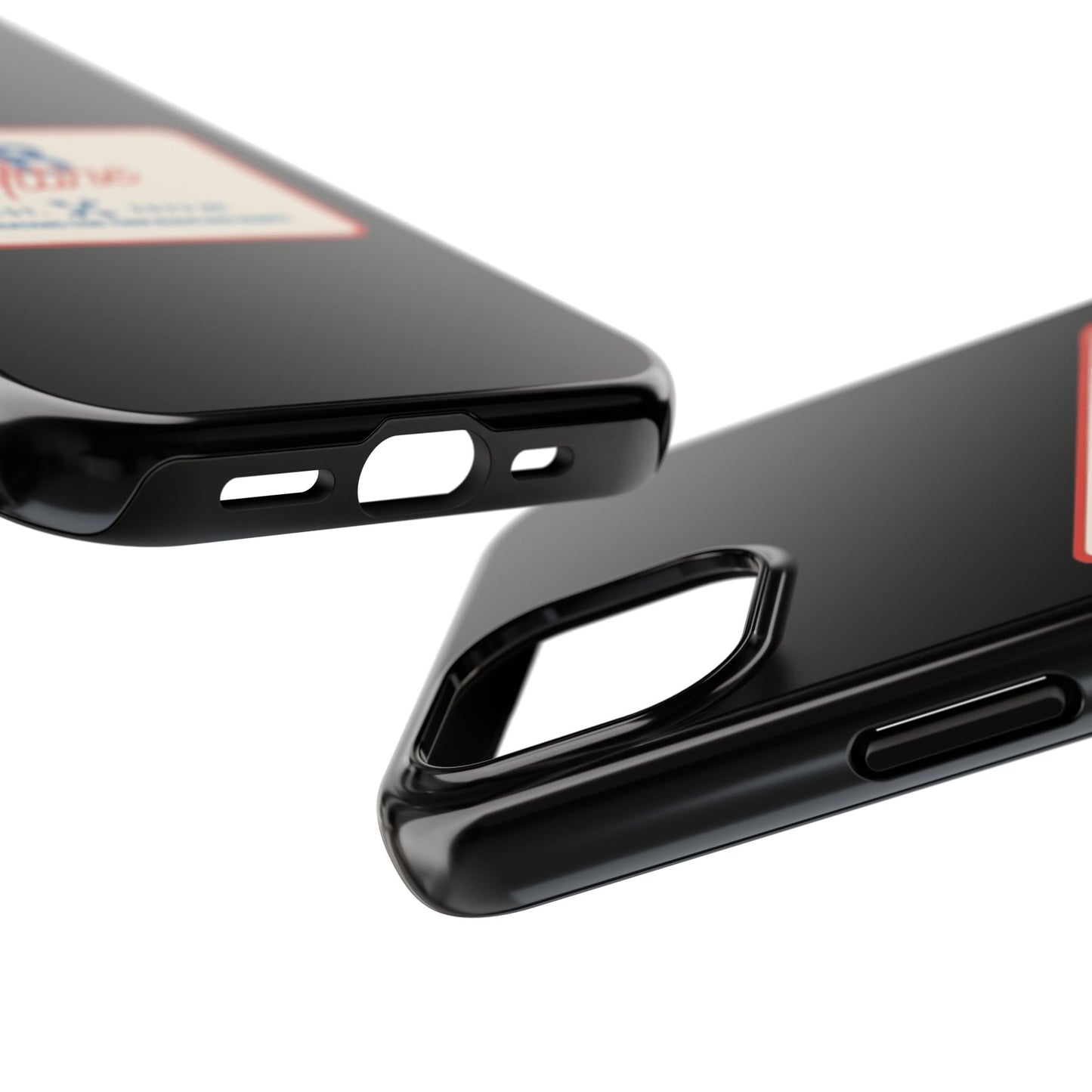 KB Attire 'The Patch' Phone Case (Black)