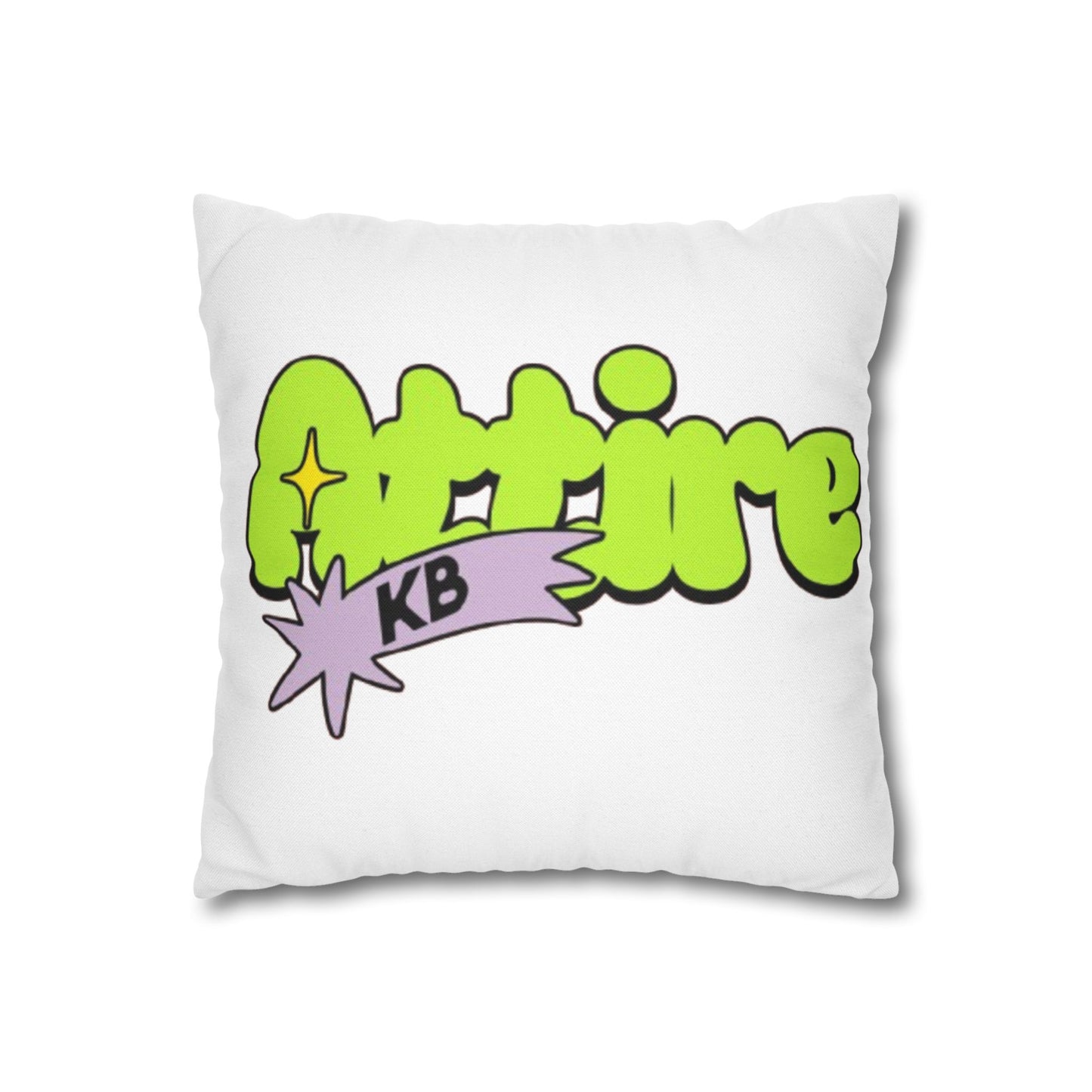 KB Attire "Cartoon" Square Pillowcase