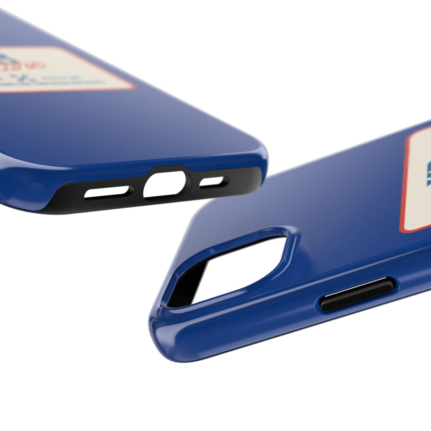 KB Attire 'The Patch' Phone Case (Blue)