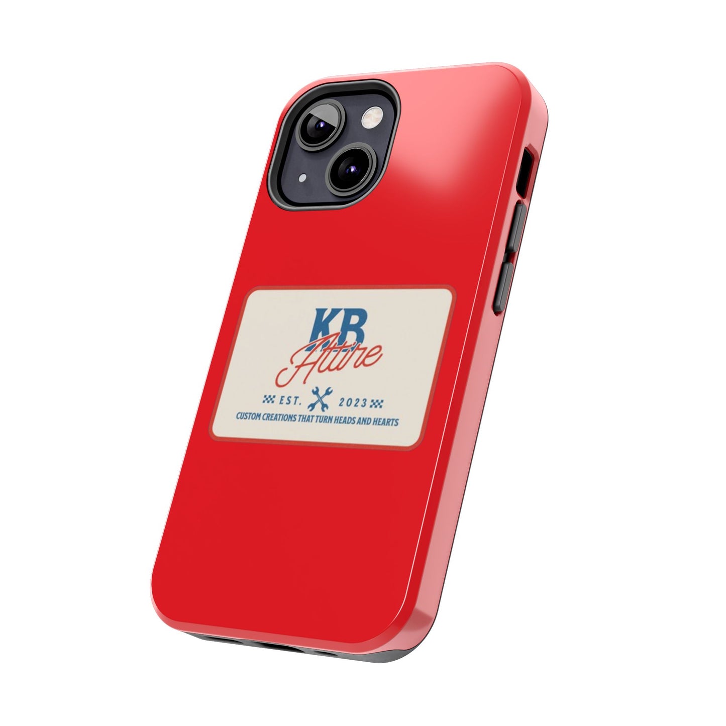 KB Attire 'The Patch' Phone Case (Red)