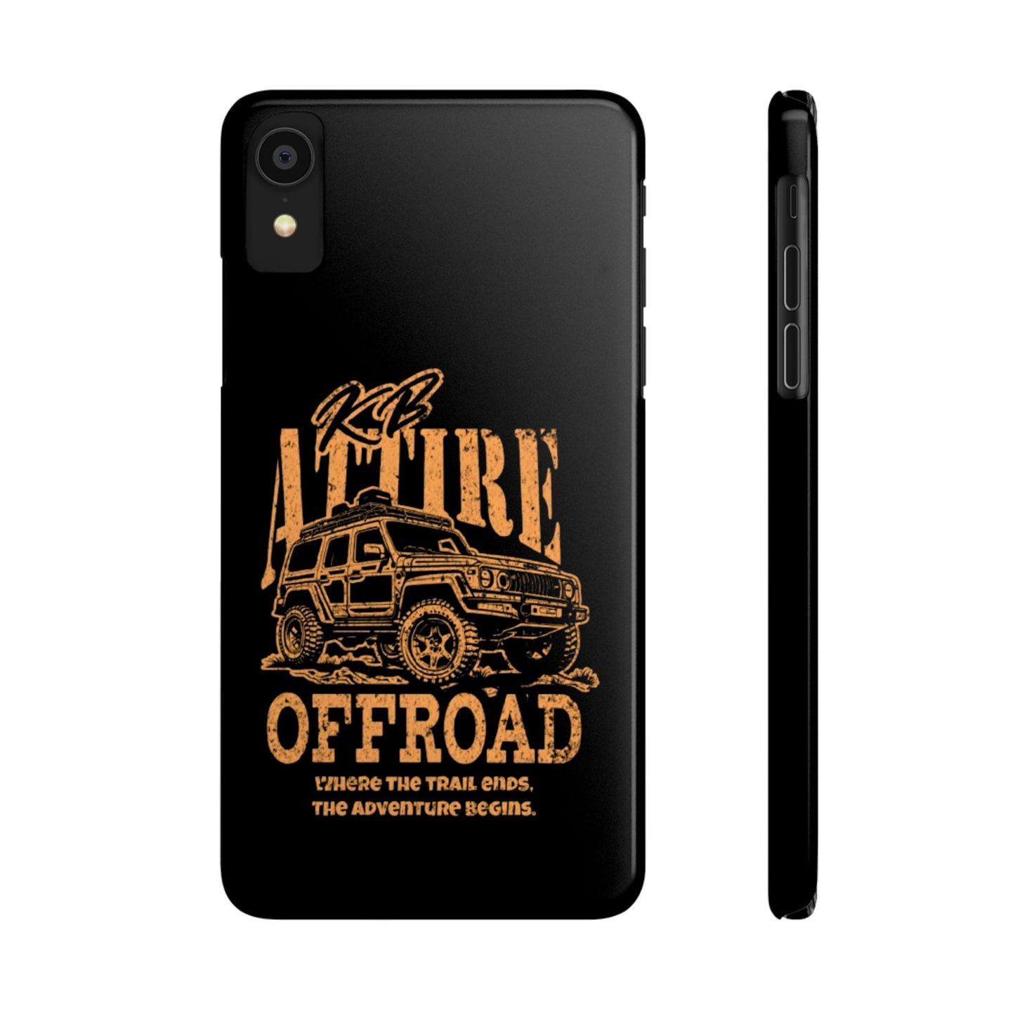 KB Attire Offroad Adventure IPhone Case (Black)