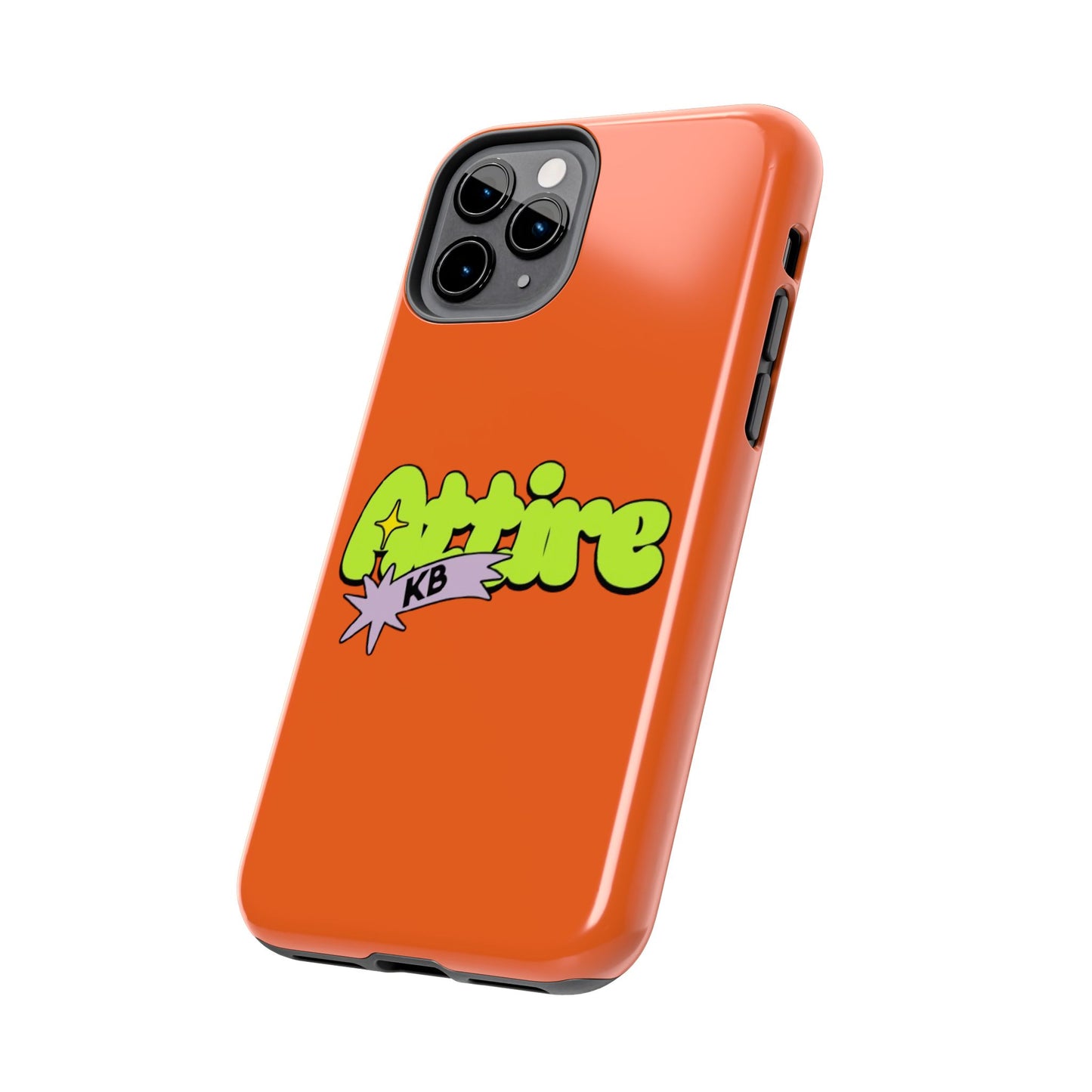 KB Attire Cartoon Phone Case (Orange)