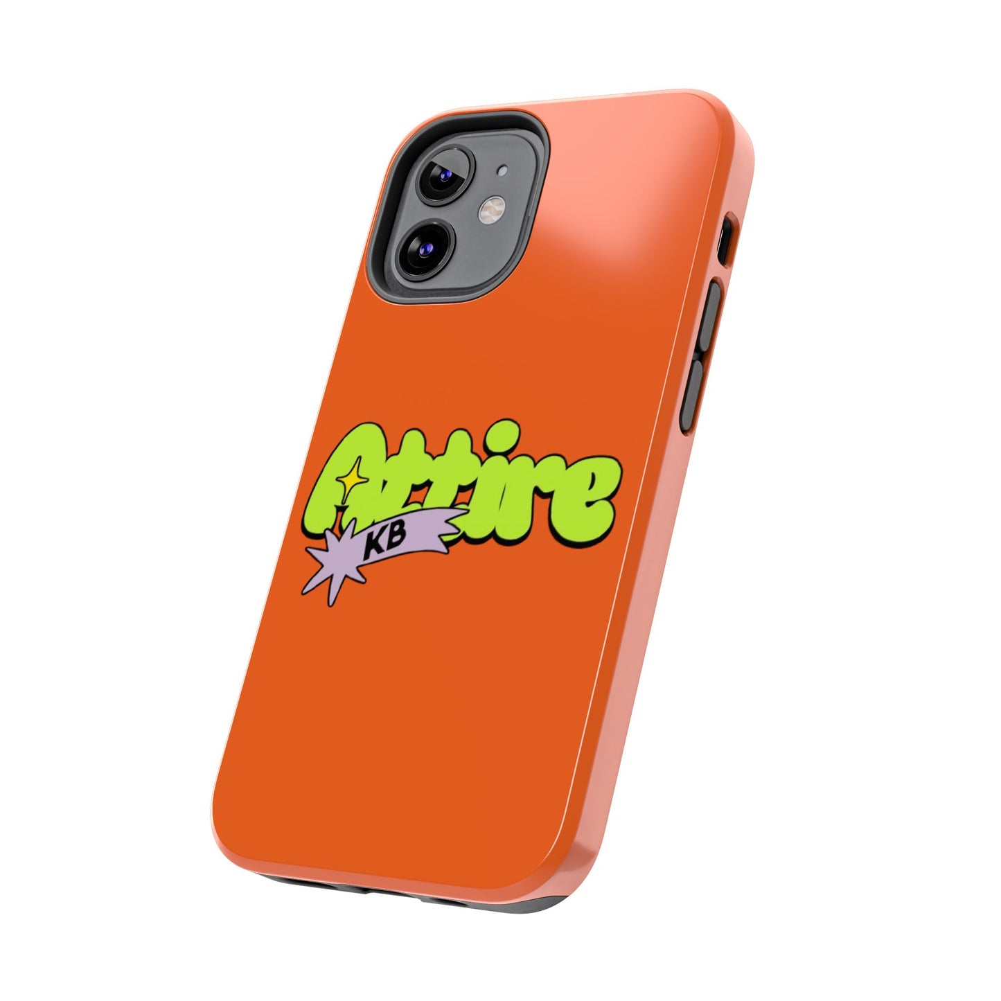 KB Attire Cartoon Phone Case (Orange)