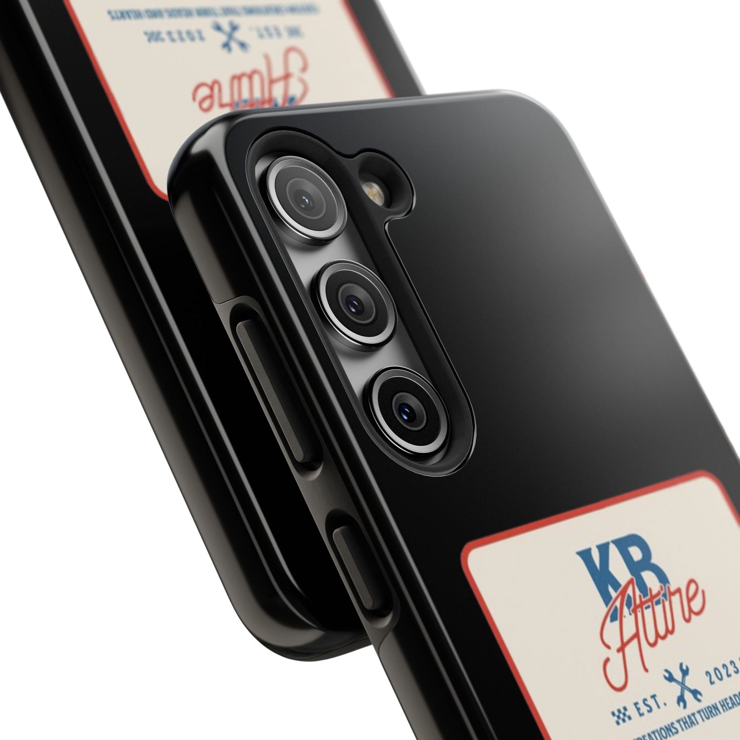 KB Attire 'The Patch' Phone Case (Black)