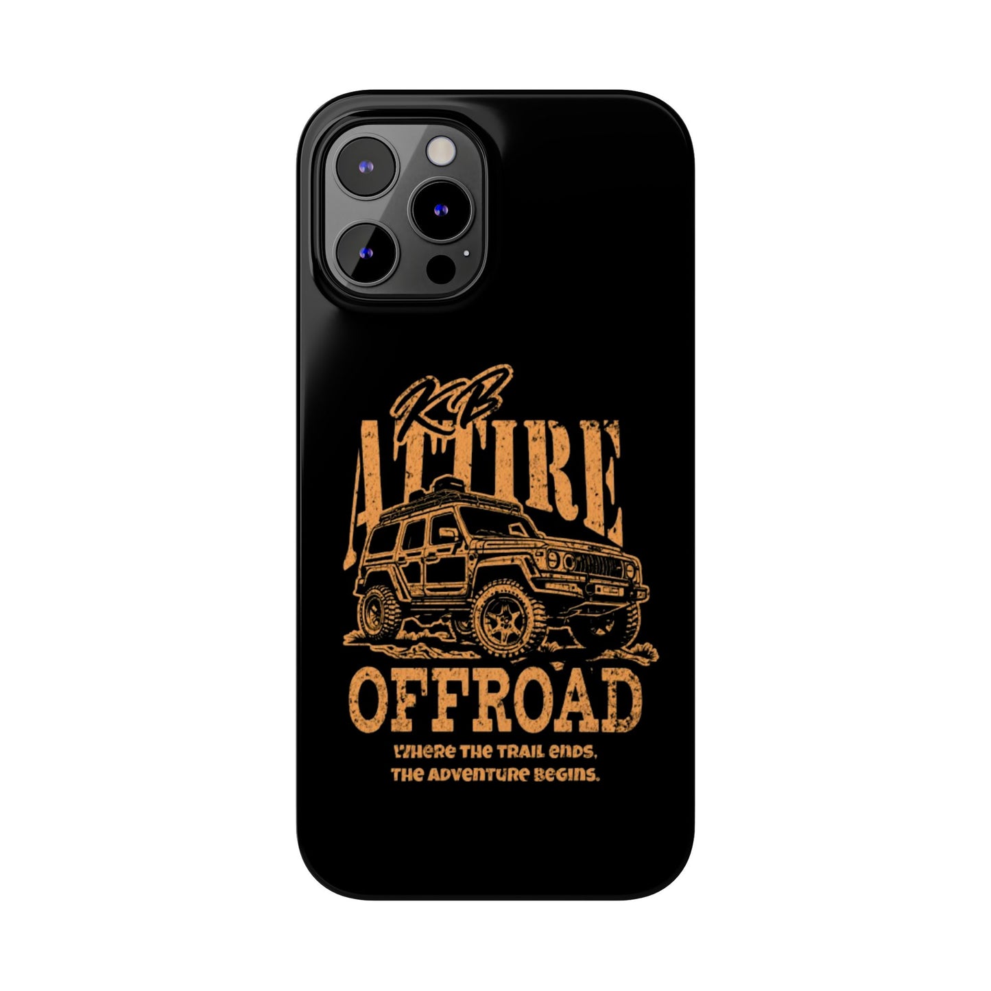 KB Attire Offroad Adventure IPhone Case (Black)
