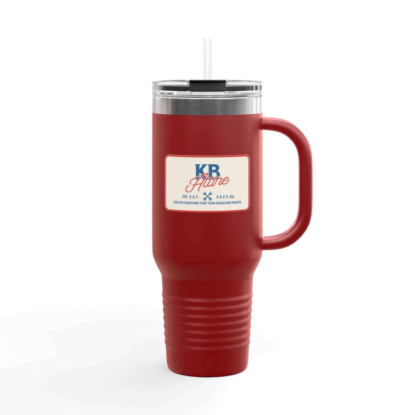 Custom Insulated 'Patch 'Travel Mug
