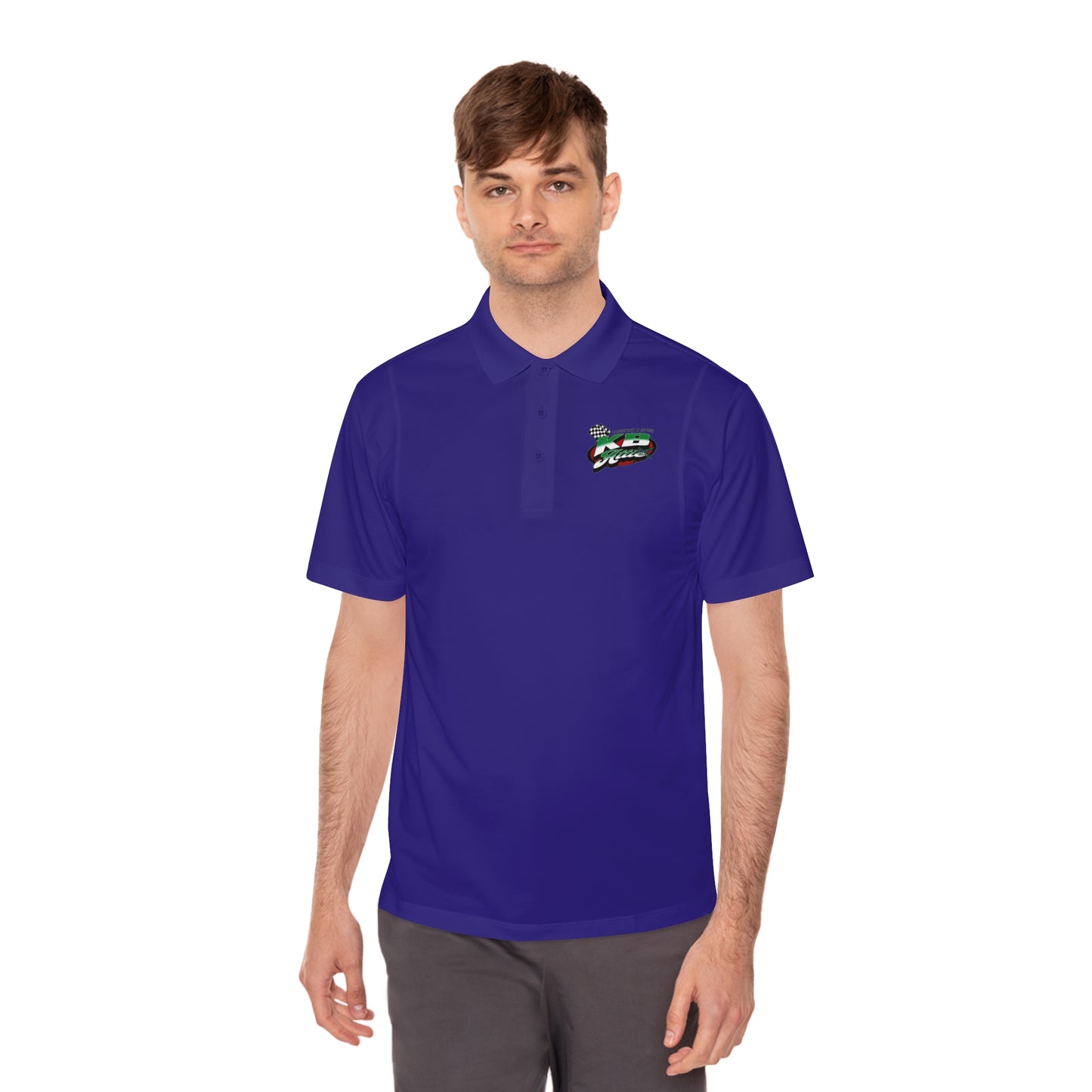 KB Attire Logo Sporty Men's Polo Shirt