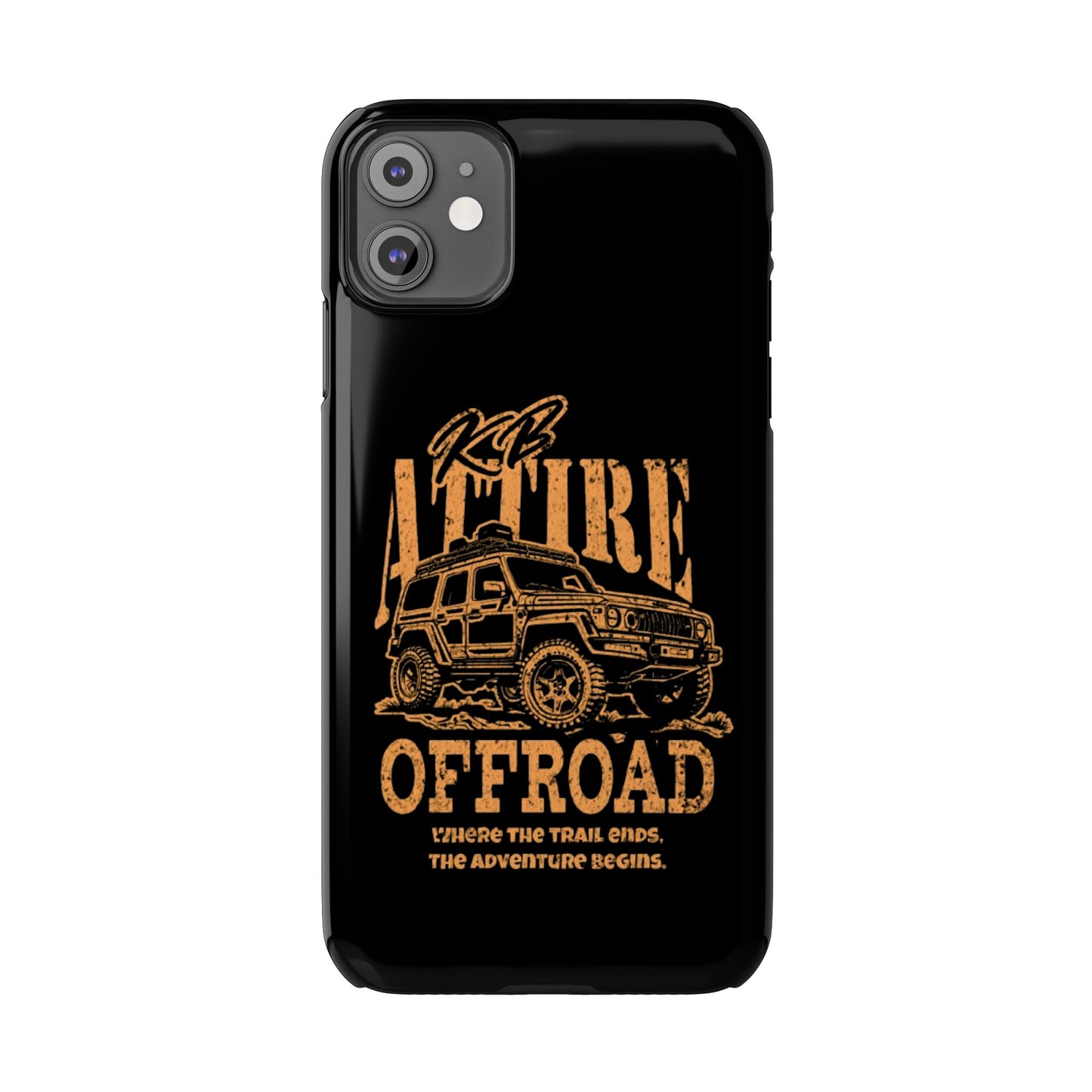 KB Attire Offroad Adventure IPhone Case (Black)
