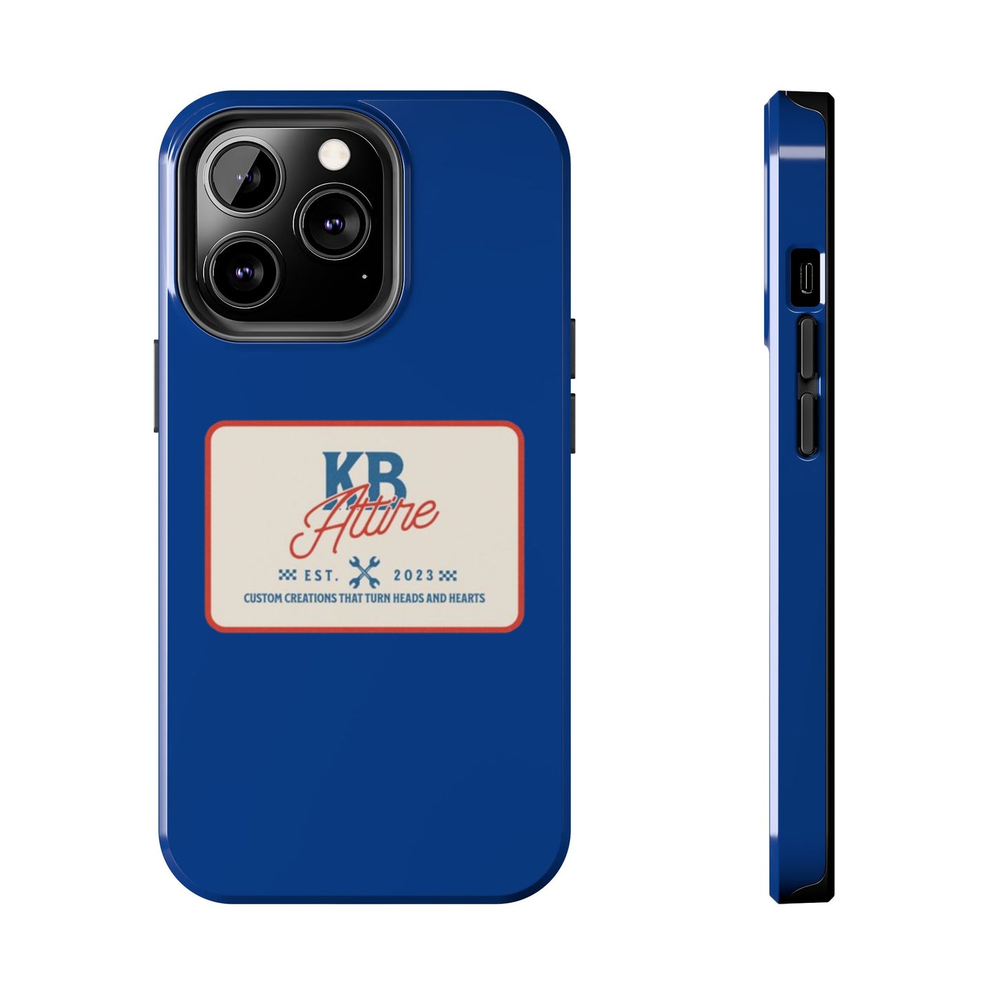 KB Attire 'The Patch' Phone Case (Blue)