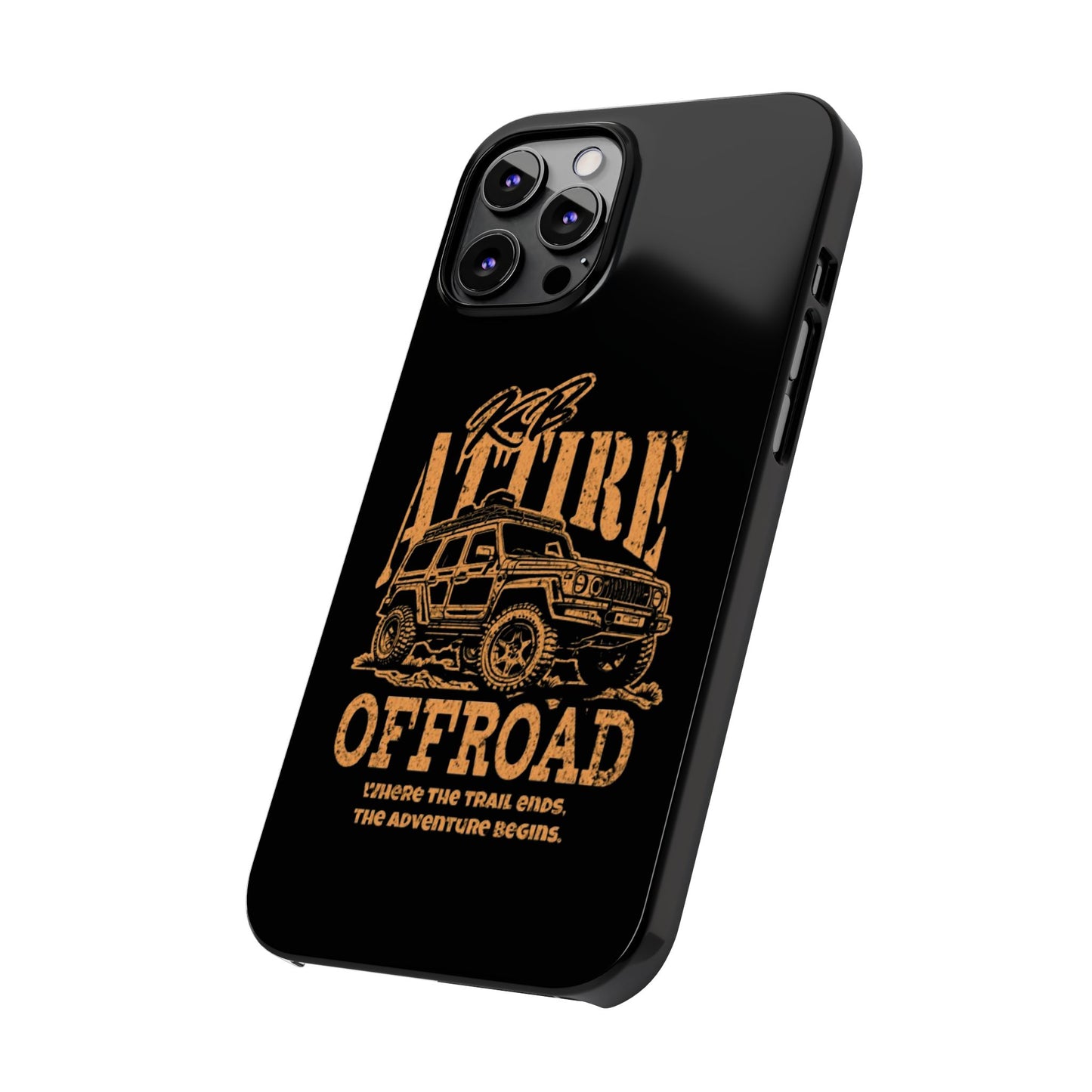 KB Attire Offroad Adventure IPhone Case (Black)