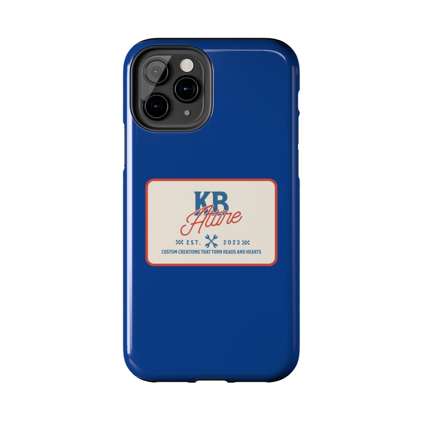 KB Attire 'The Patch' Phone Case (Blue)