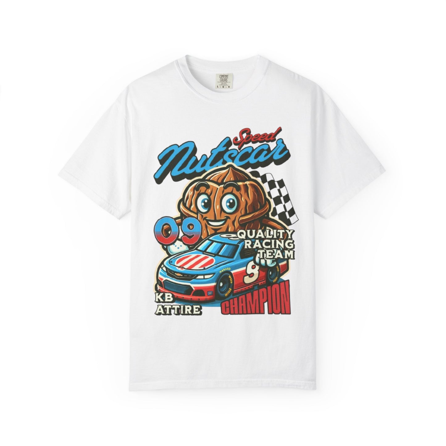 Champion Nutcar Racing T-Shirt | Unisex Garment-Dyed Tee for Racing Fans