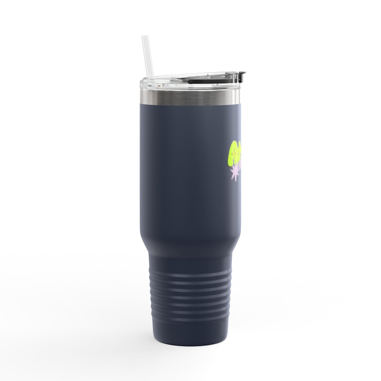 KB Attire Cartoon Travel Mug for On-the-Go 40oz Thermal Cup
