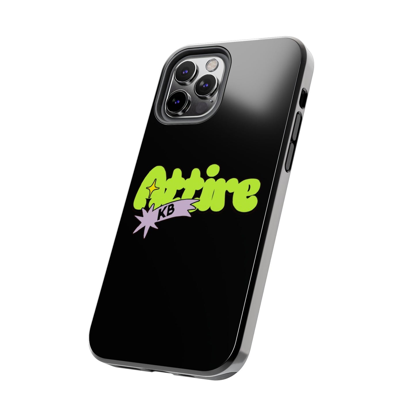 KB Attire Cartoon Phone Case (Black)