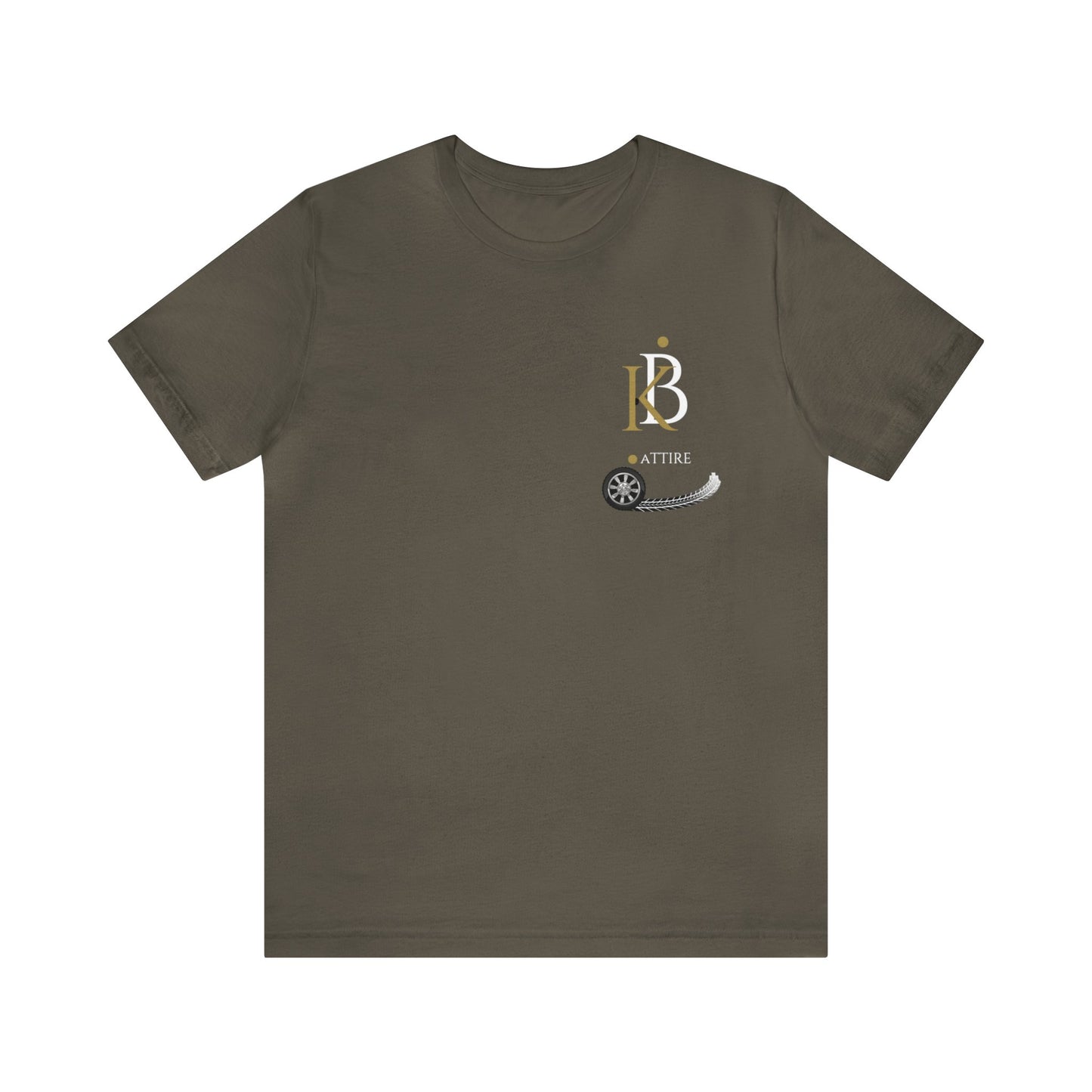 Custom KB Attire "Battle Together, Battle in Arms" Navy Green Unisex Jersey Short Sleeve Tee