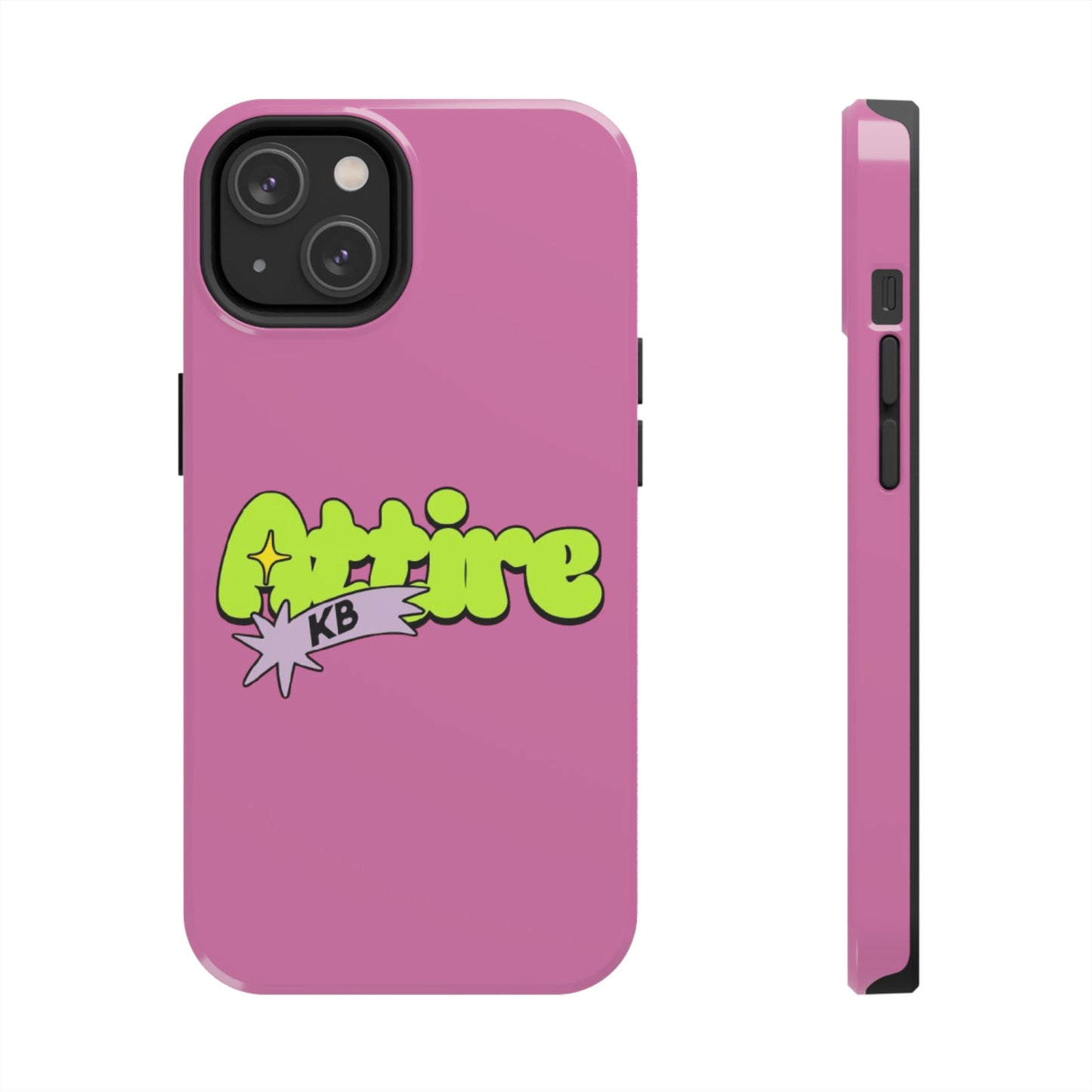 KB Attire Cartoon Phone Case (Pink)