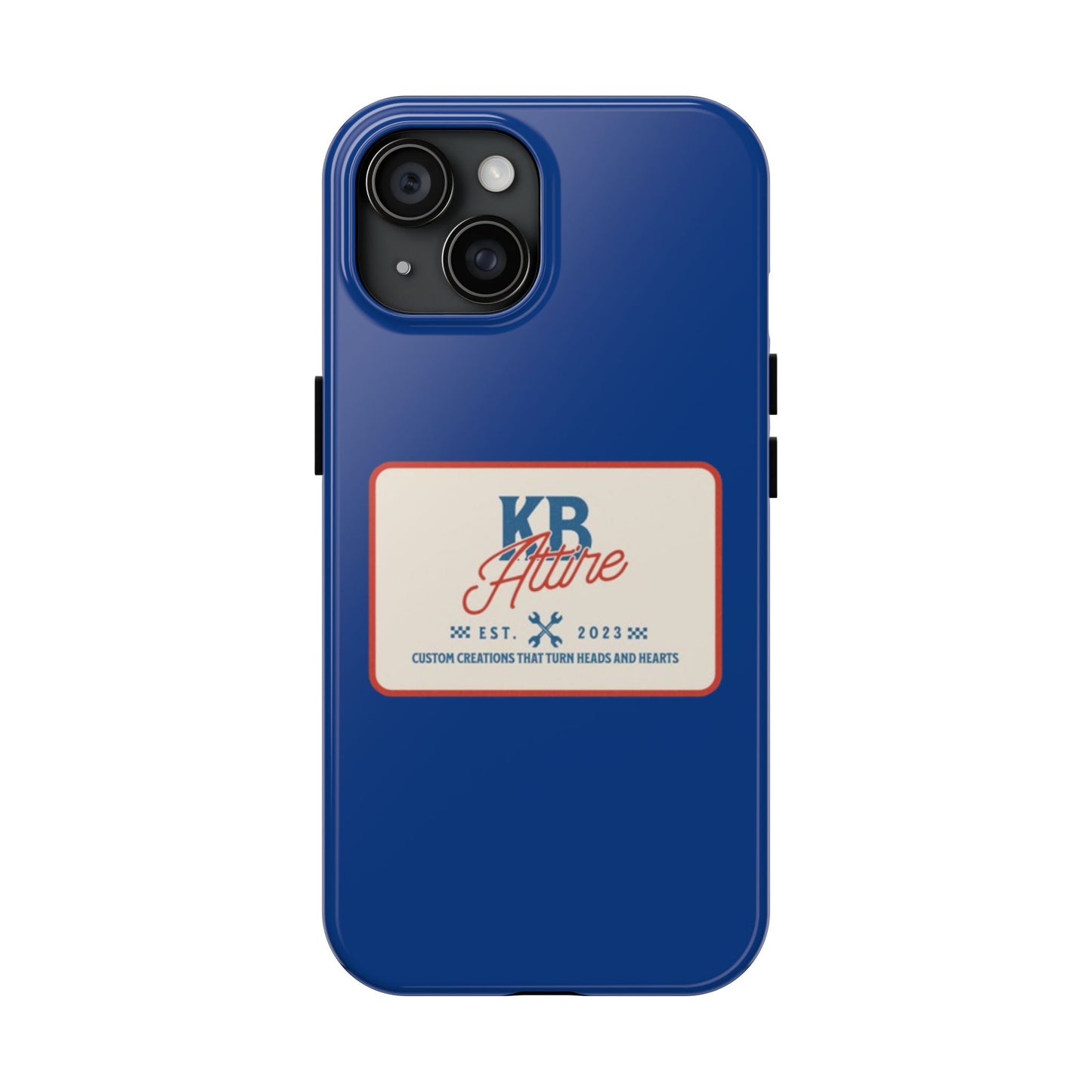 KB Attire 'The Patch' Phone Case (Blue)