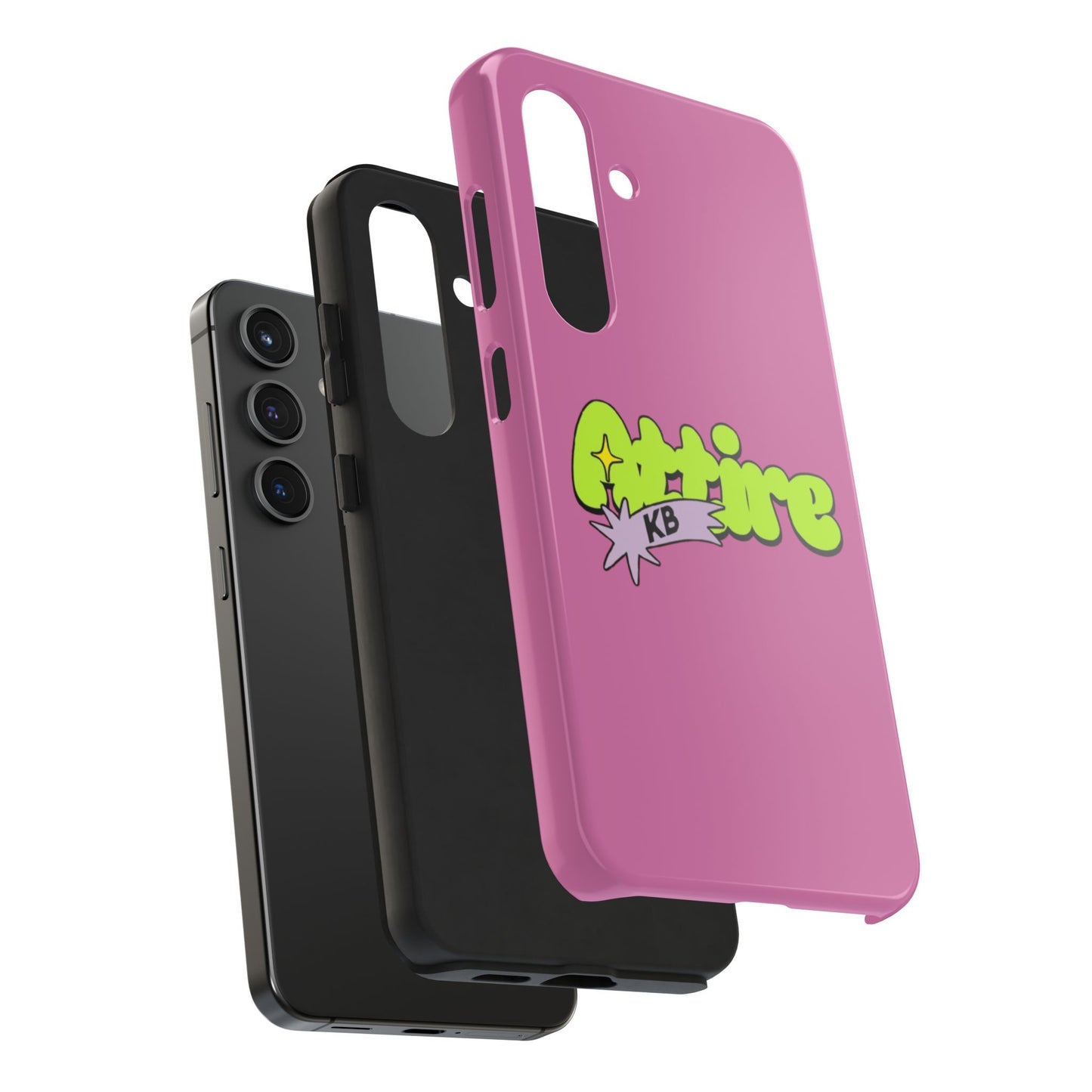 KB Attire Cartoon Phone Case (Pink)
