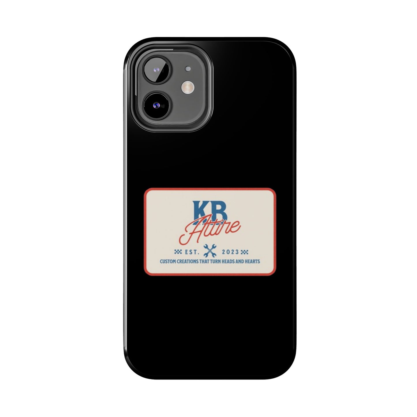 KB Attire 'The Patch' Phone Case (Black)