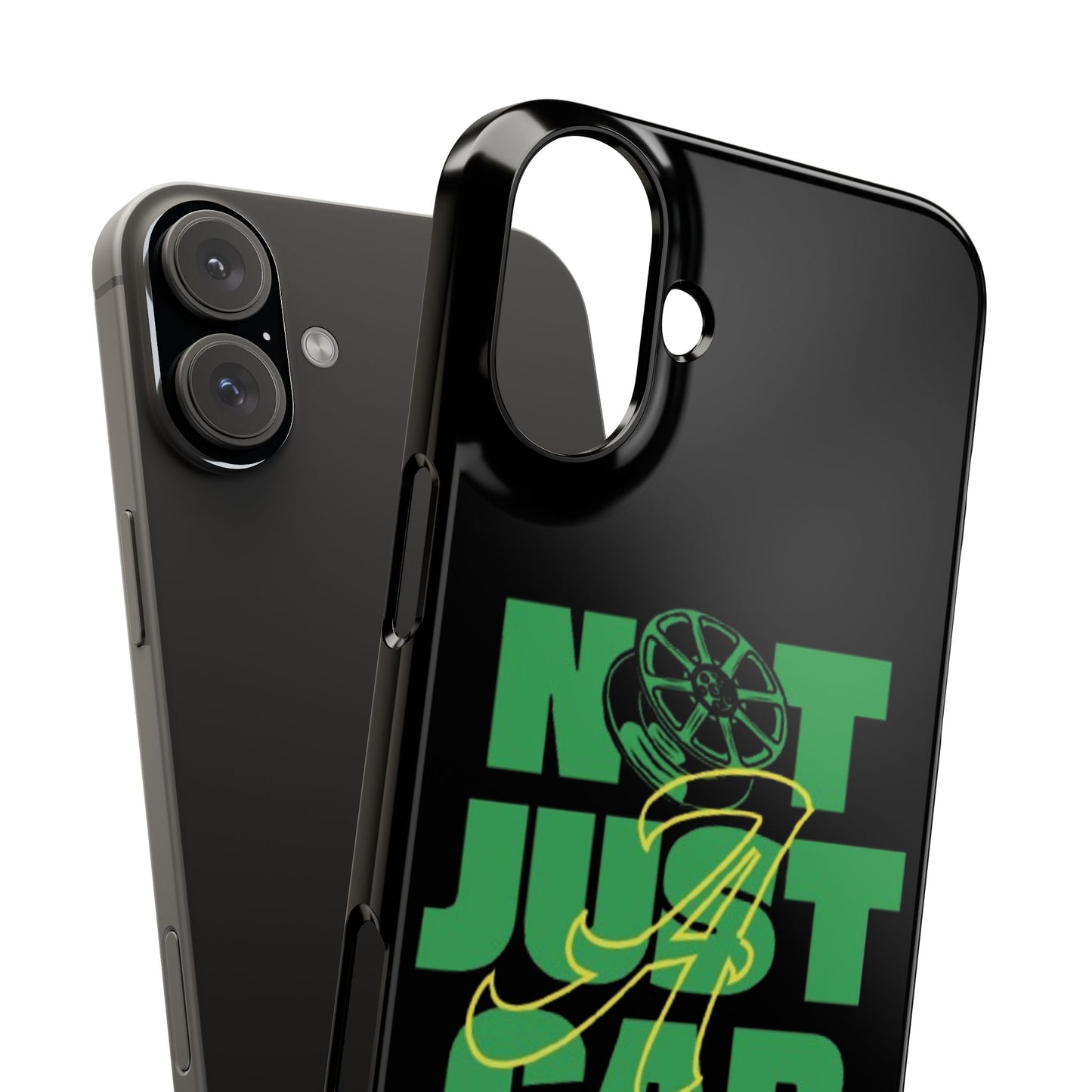 Not Just A Car Slim IPhone Cases (Black)