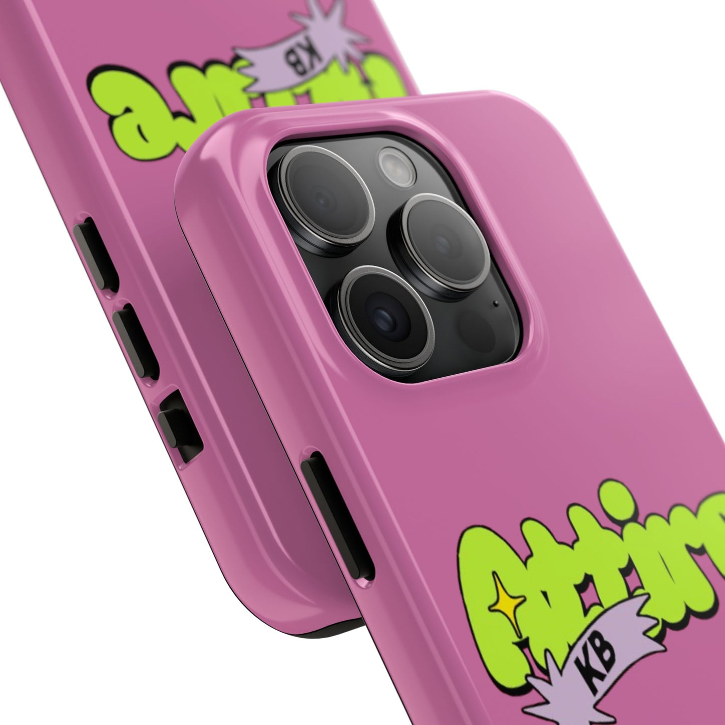 KB Attire Cartoon Phone Case (Pink)