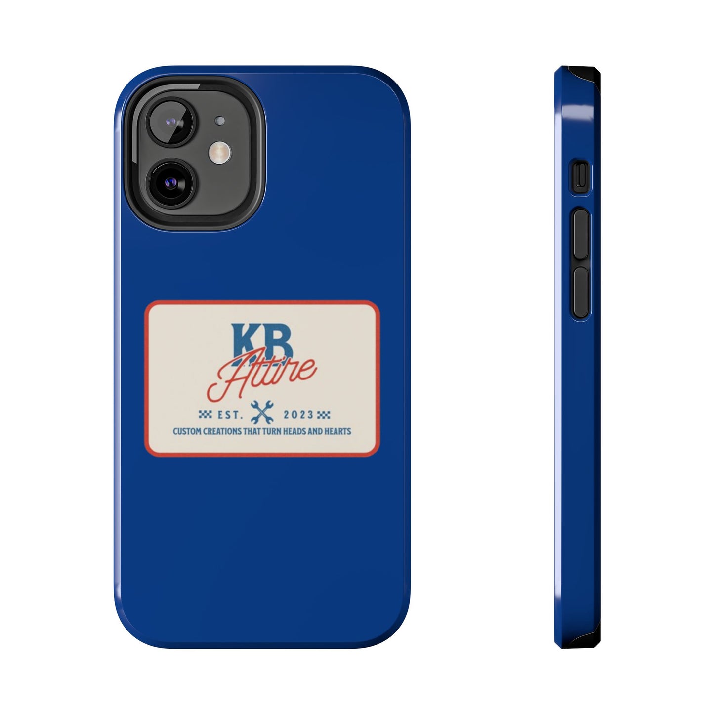 KB Attire 'The Patch' Phone Case (Blue)