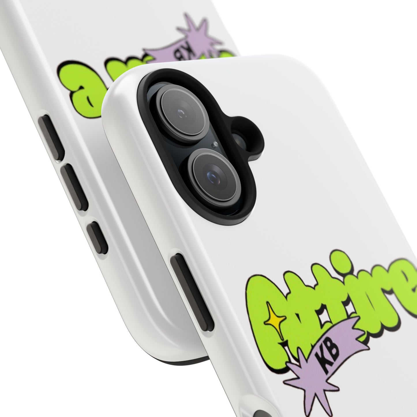 KB Attire Cartoon Phone Case (White)