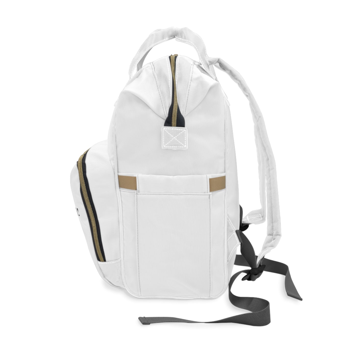 "Let's Race! Oh Wait, Baby on Board!" Multifunctional Diaper Backpack