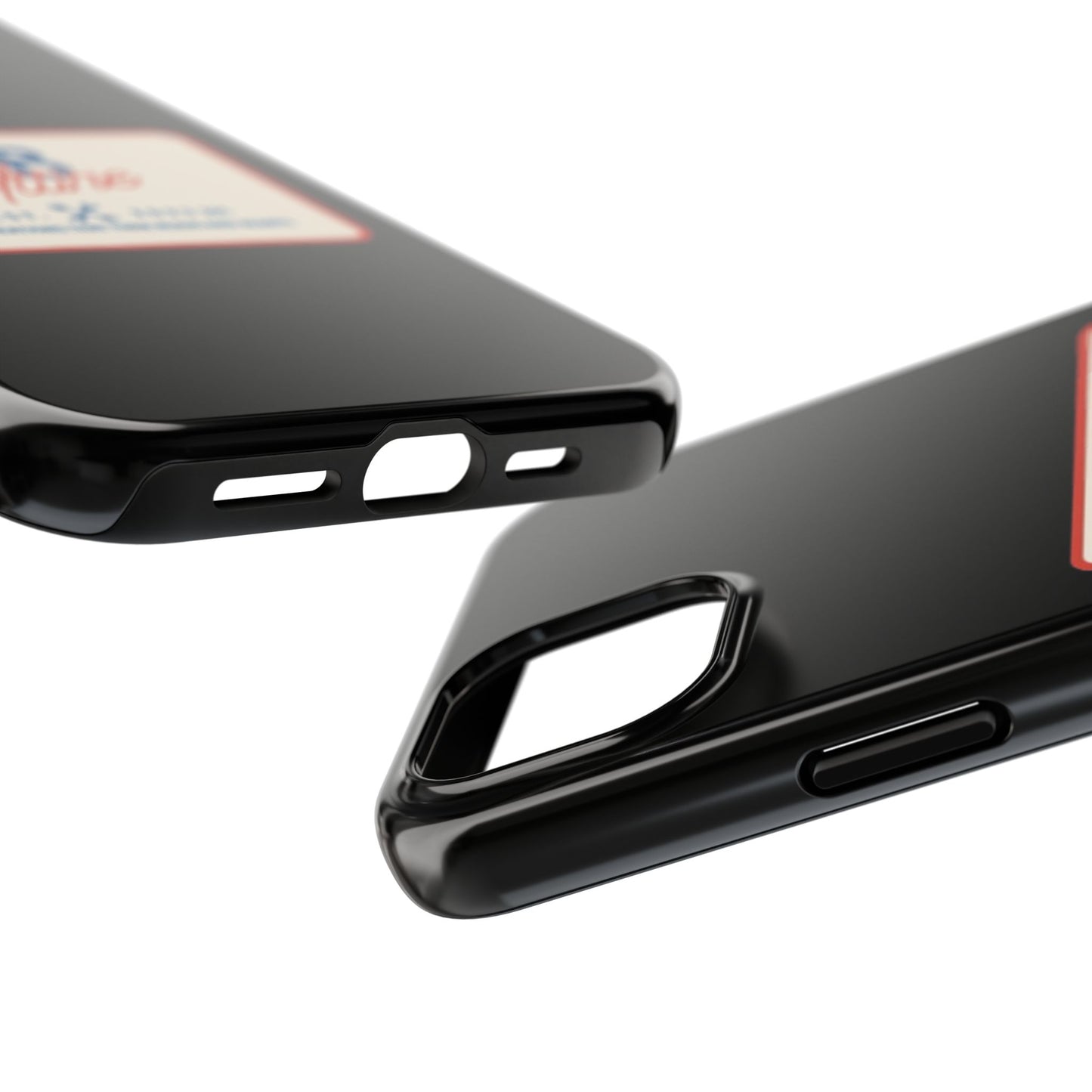 KB Attire 'The Patch' Phone Case (Black)