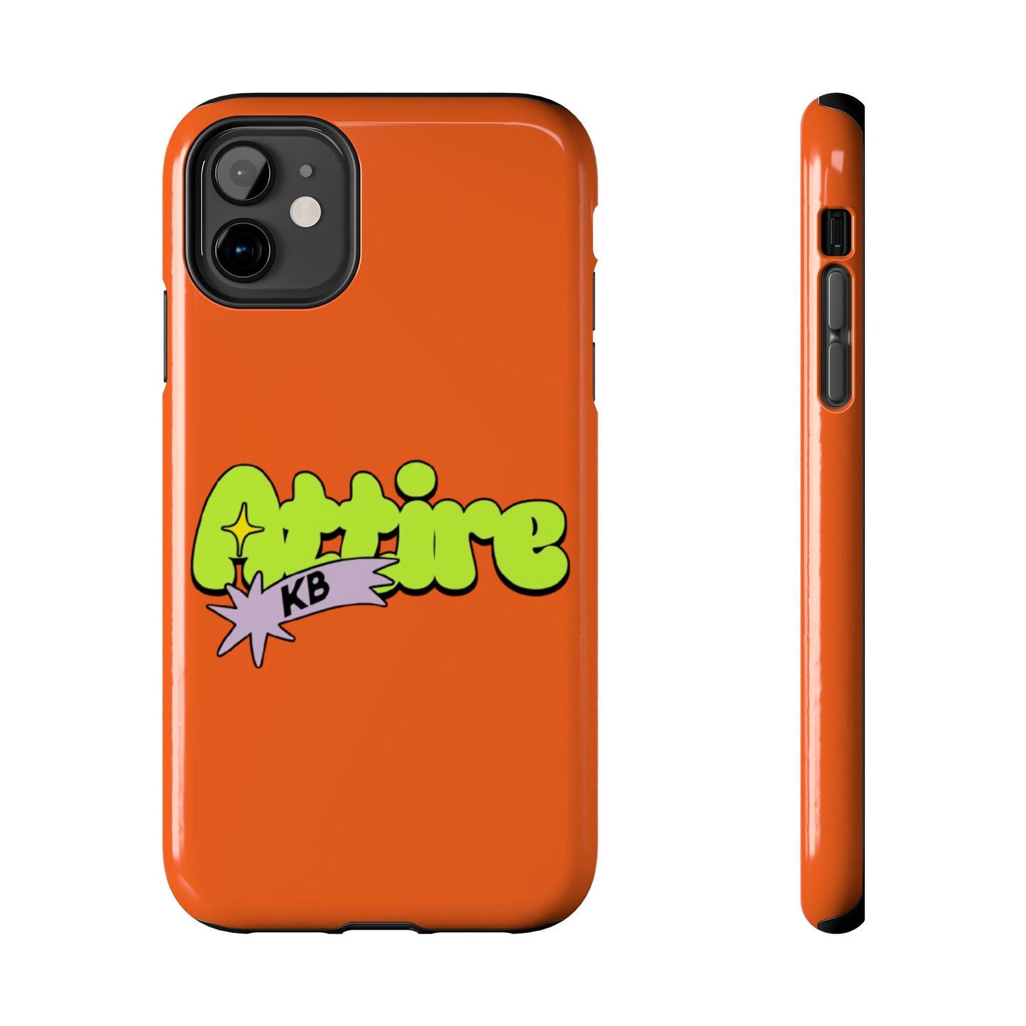 KB Attire Cartoon Phone Case (Orange)